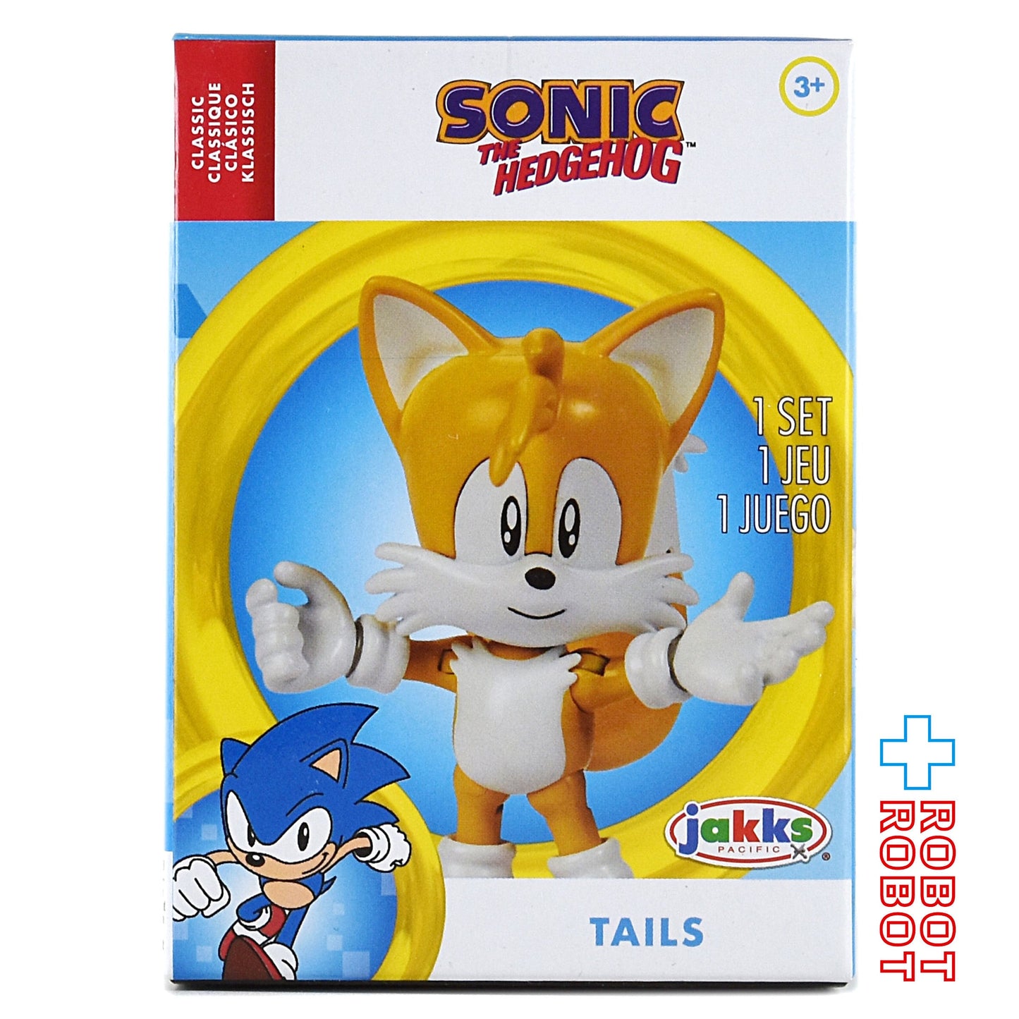 ソニック・ザ・ヘッジホッグ テイルス 2.5インチ アクションフィギュア 未開封