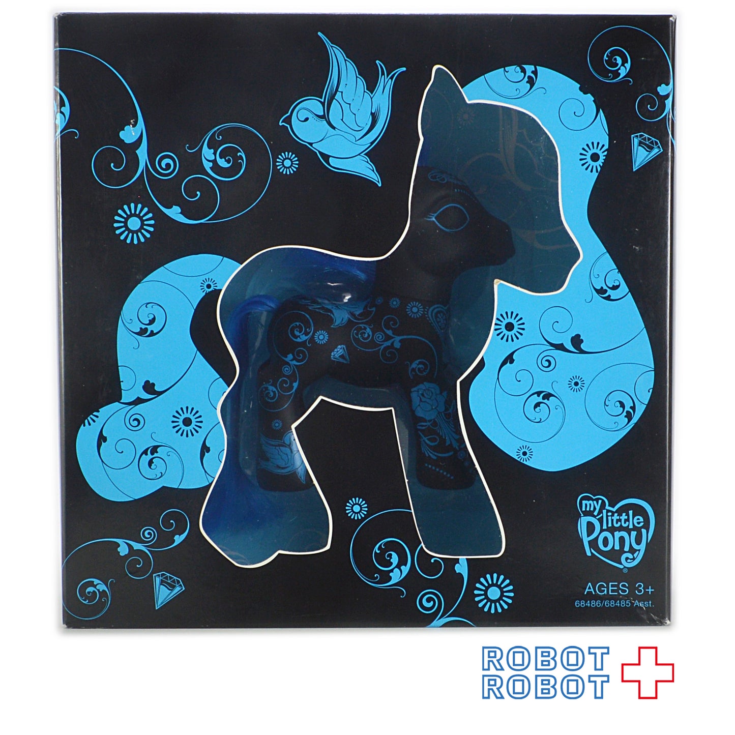 マイリトルポニー アートポニーリミテッドエディション ブラック&ブルー