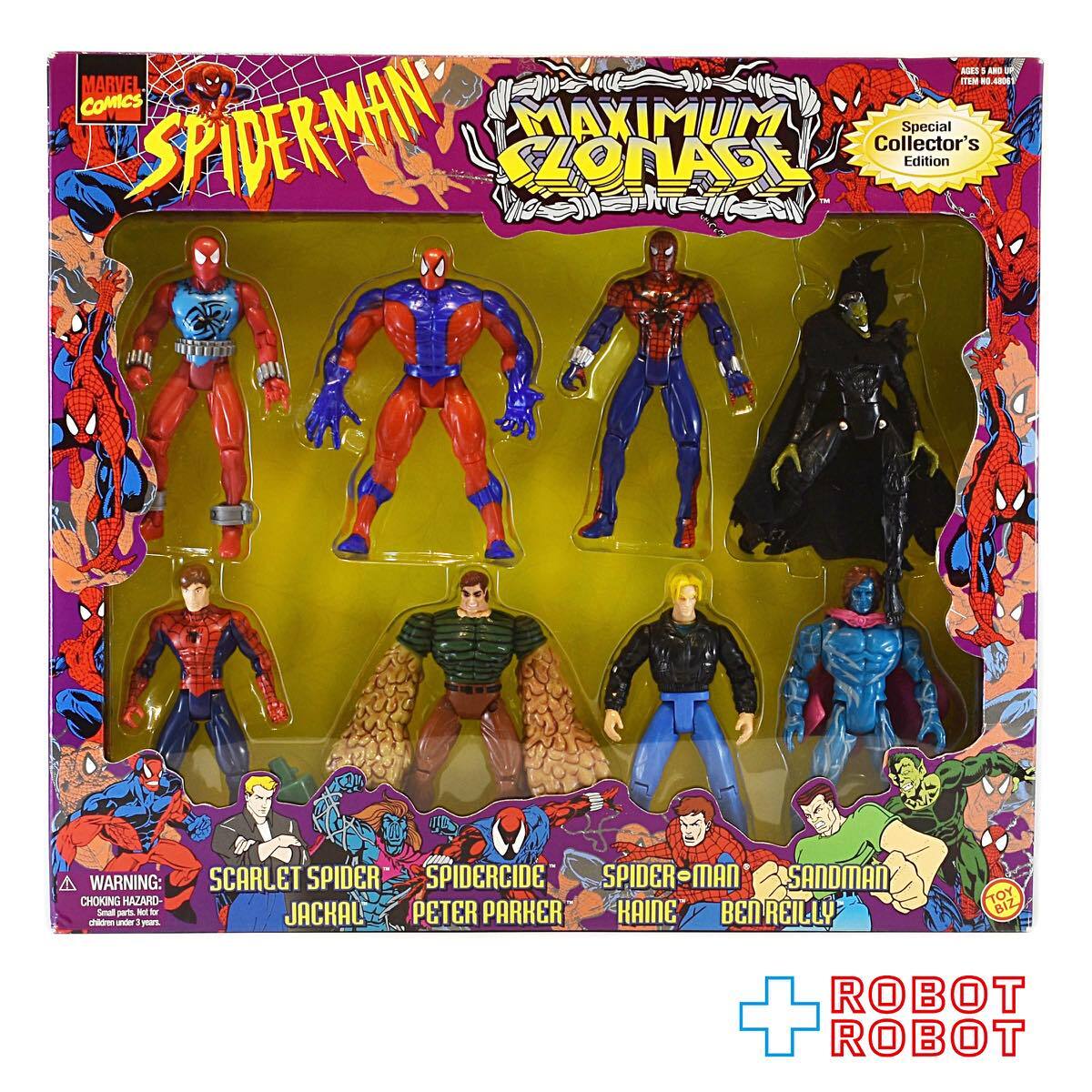 TOYBIZ SPIDER-MAN box figure 3個セット