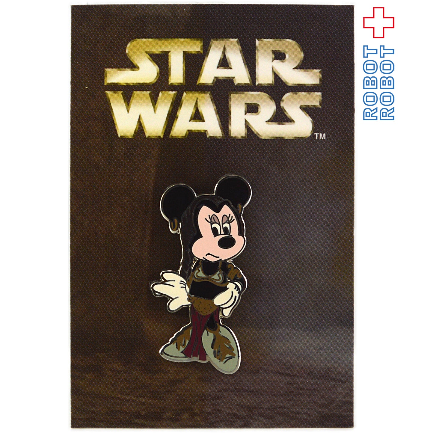 WDW スター・ウォーズ スターツアーズ ピンバッジ コレクション ミニー as レイア(スレーヴ)