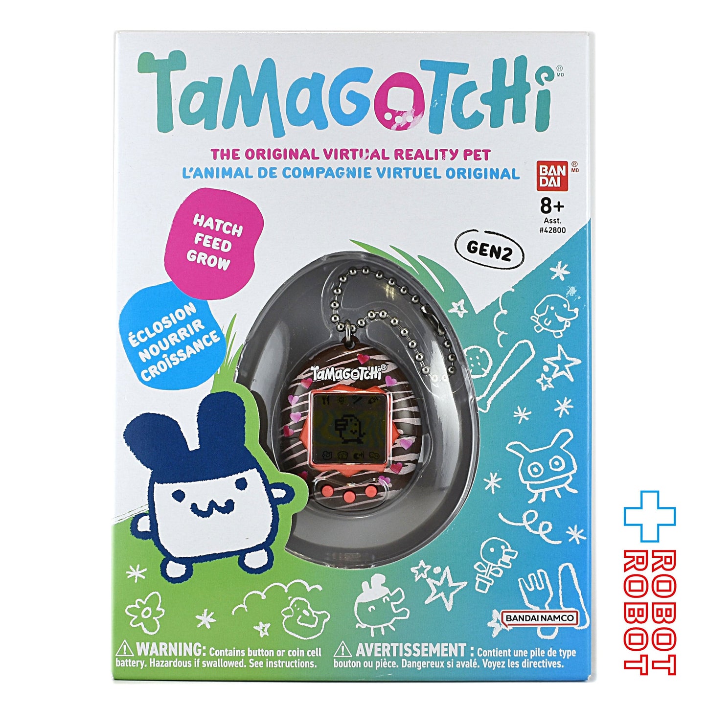 バンダイ US版 オリジナルたまごっち GEN #2 チョコレート