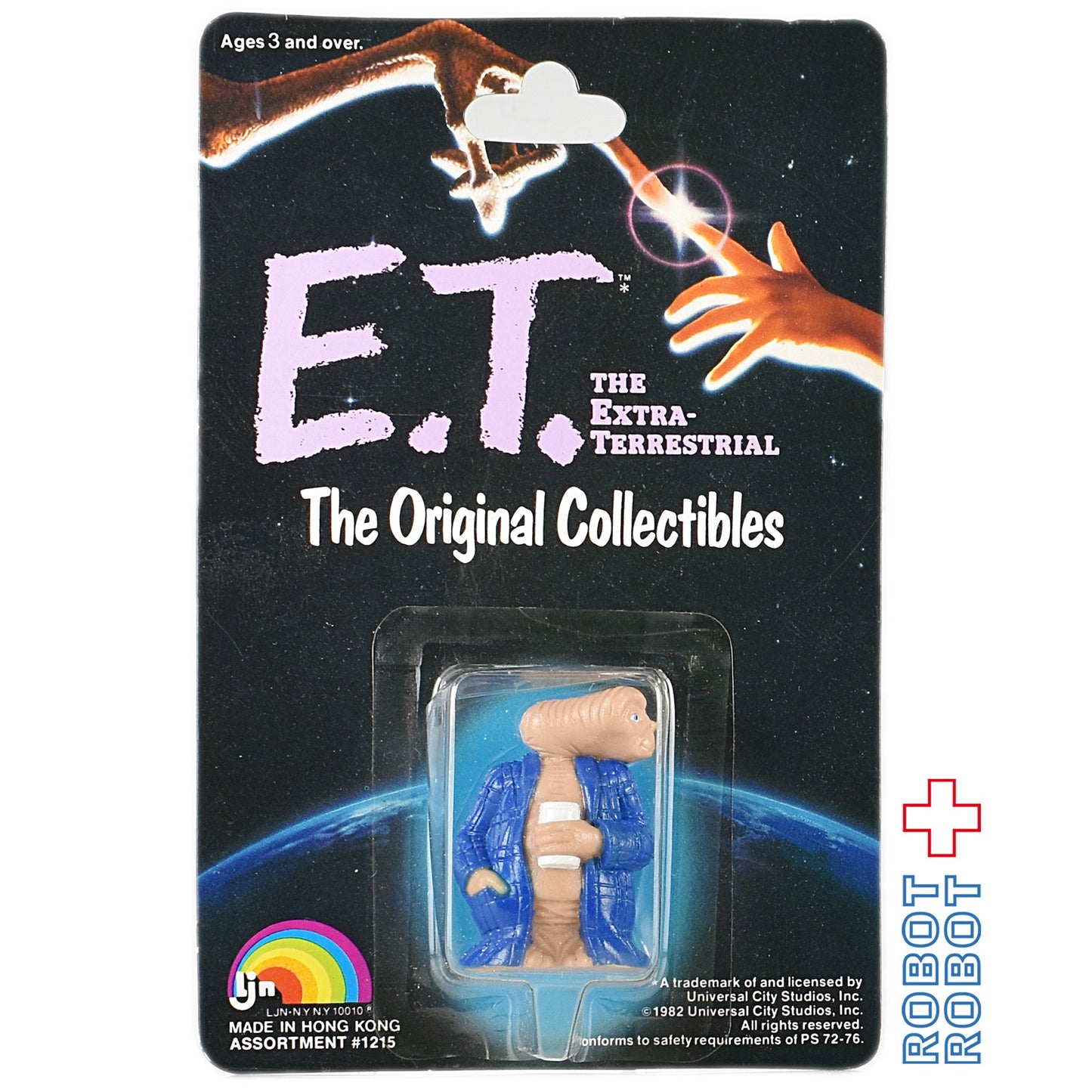 LJN E.T PVCフィギュア #1216 青シャツ