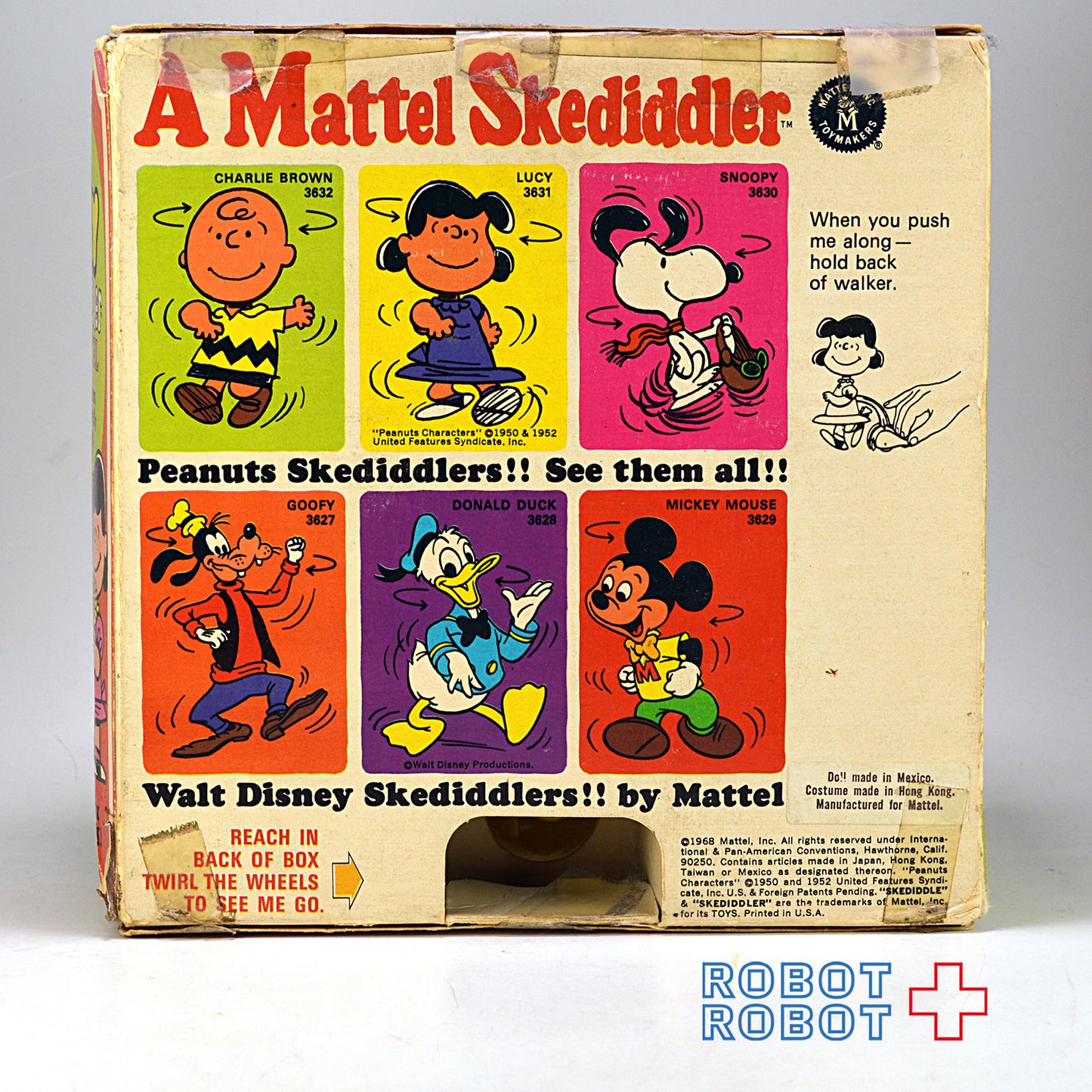 マテル ピーナッツギャング ルーシー スケディドラー フィギュア 箱入