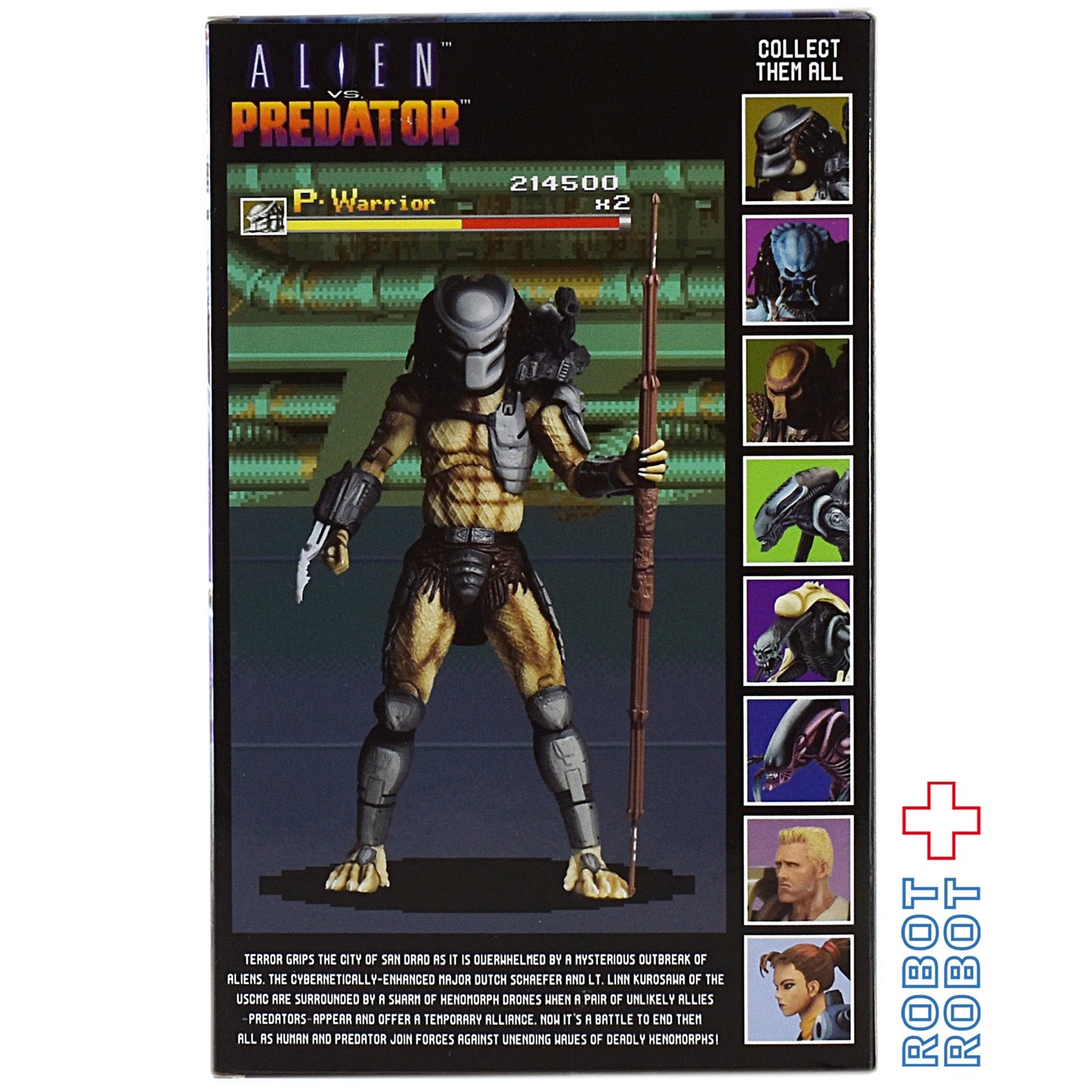 ネカ NECA エイリアン VS プレデター アーケード ウォーリアー プレデター アクションフィギュア