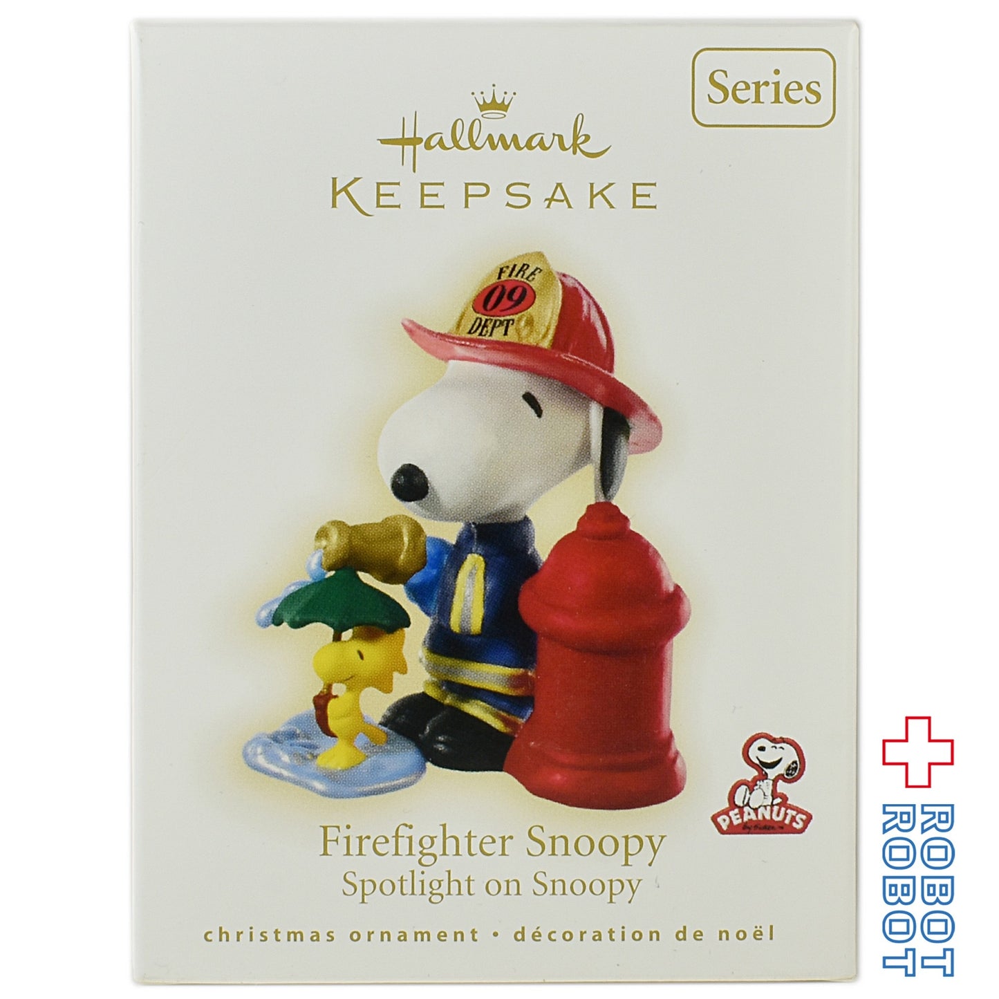 ホールマーク スヌーピー クリスマスオーナメント 2009 消防士