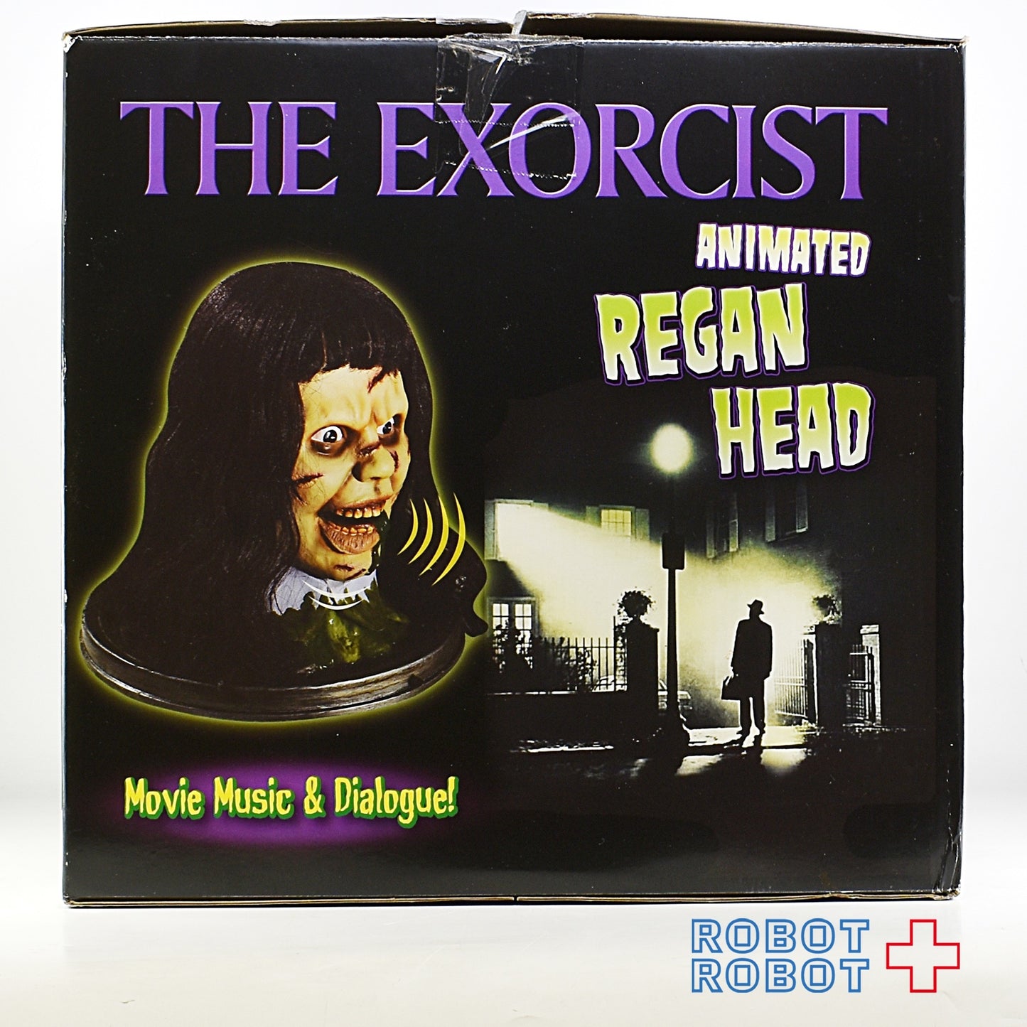 エクソシスト リーガン 目が光って喋って頭が360度回転