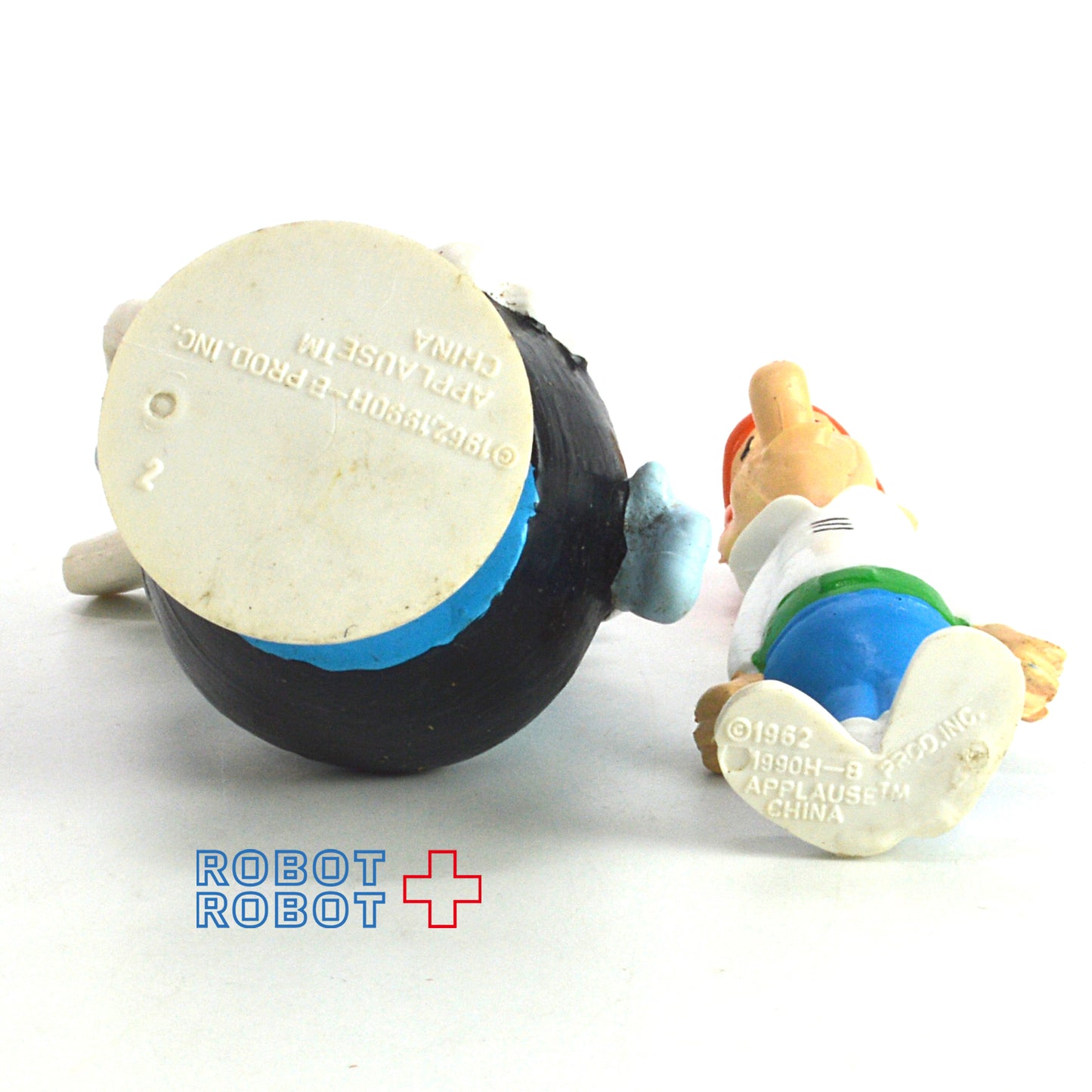 宇宙家族ジェットソン ジョージ&メイドロボットのロジー PVCフィギュアセット