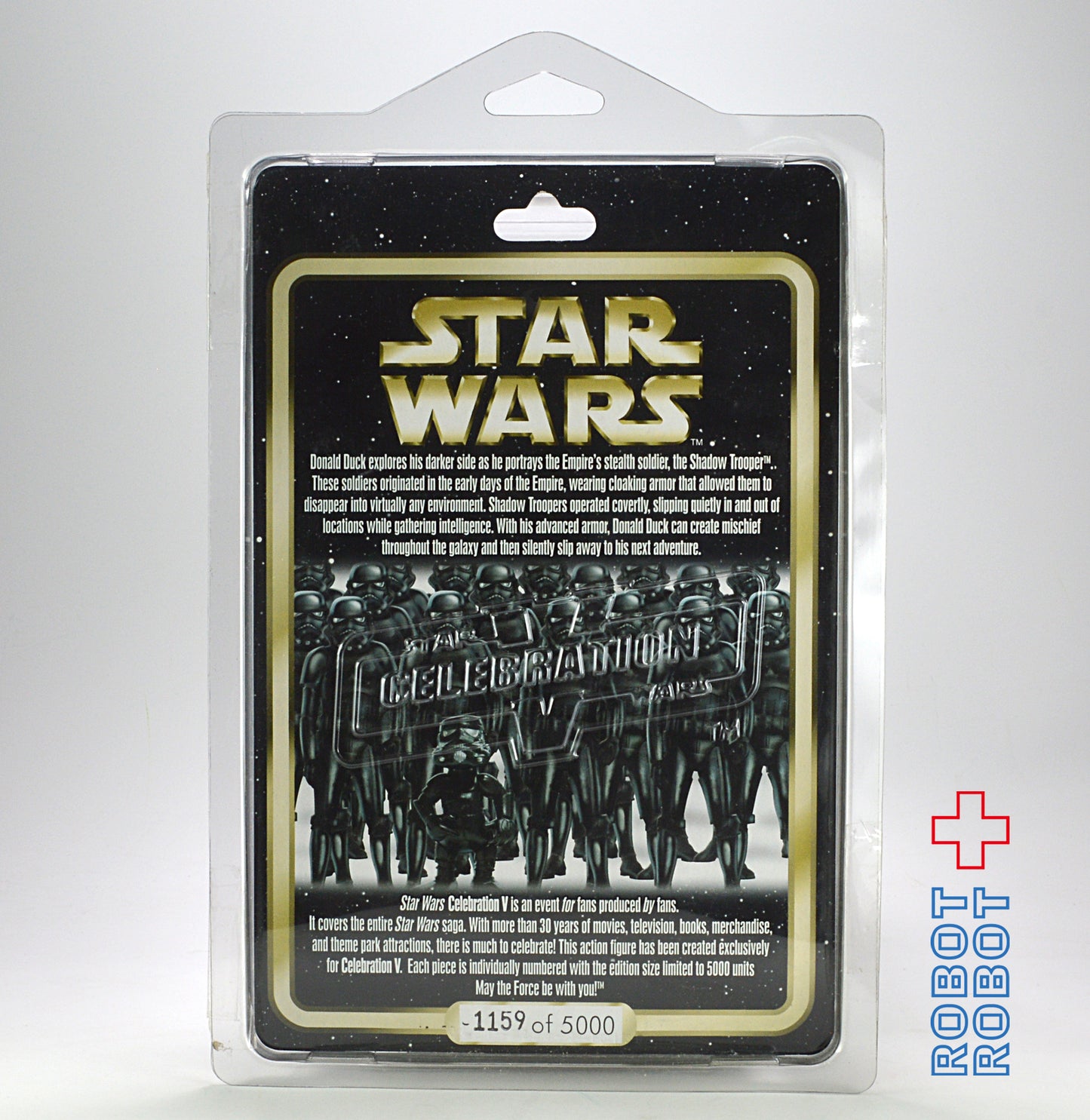スター・ウォーズ ドナルドダック as シャドートルーパー セレブレーションV限定