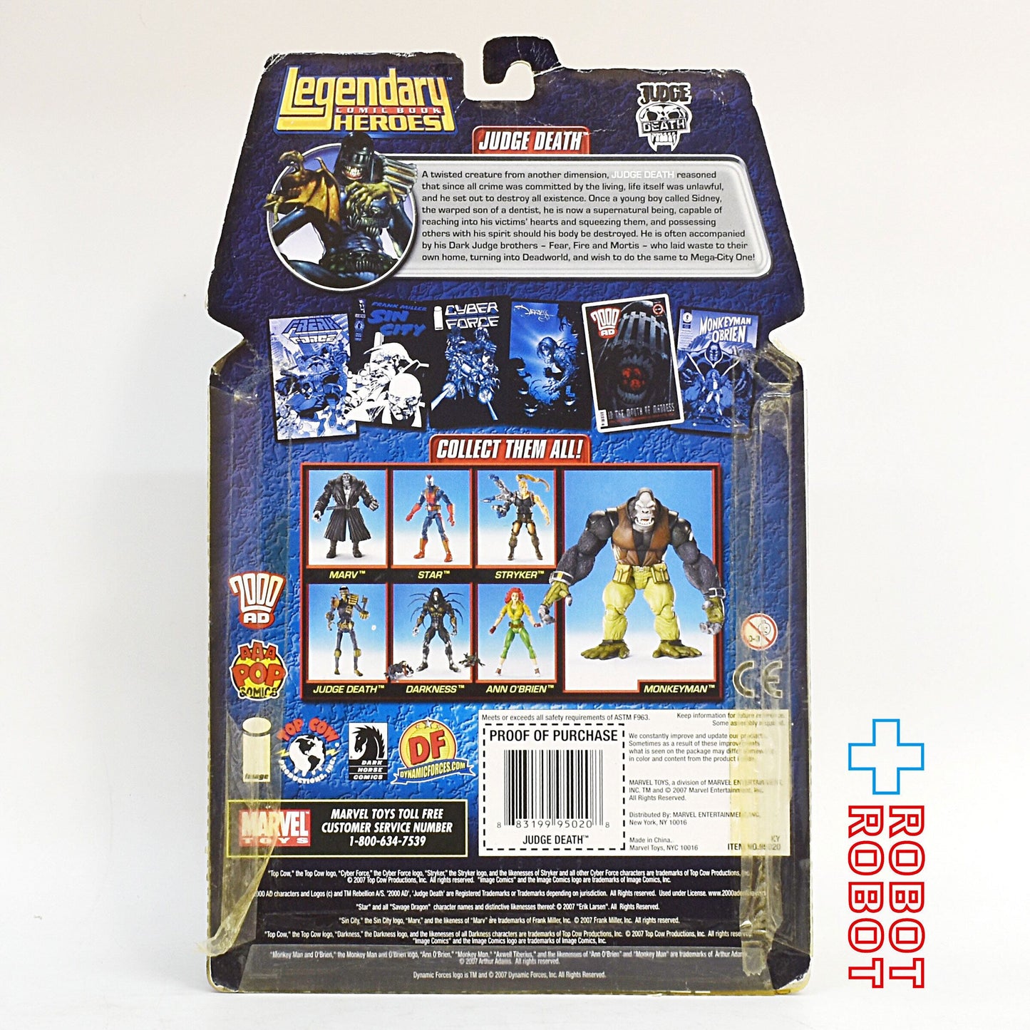 マーベル レジェンダリーコミックブックヒーローズ ジャッジデス アクションフィギュア