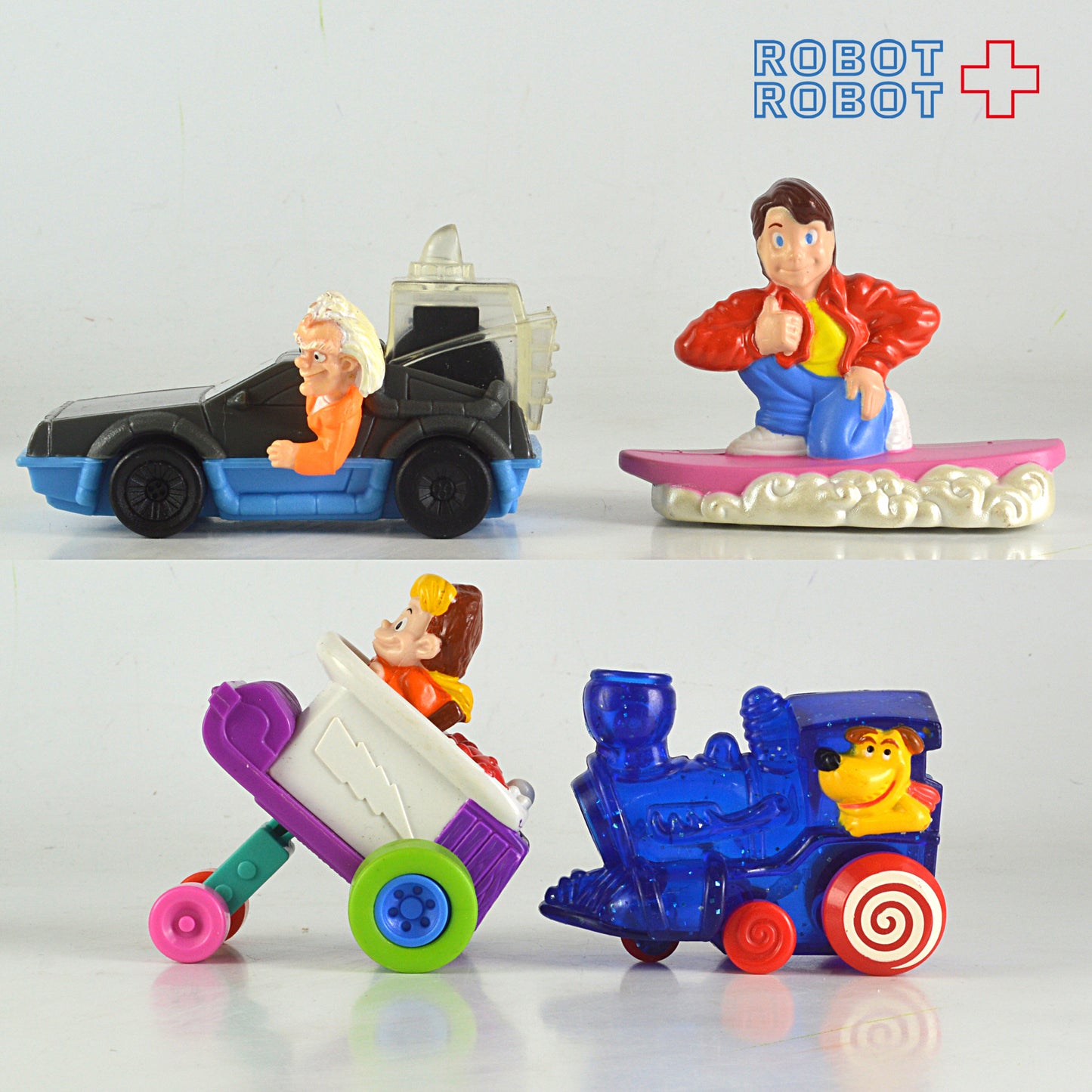 マクドナルド バック・トゥ・ザ・フューチャー ハッピーミールトイ 全4種セット 開封