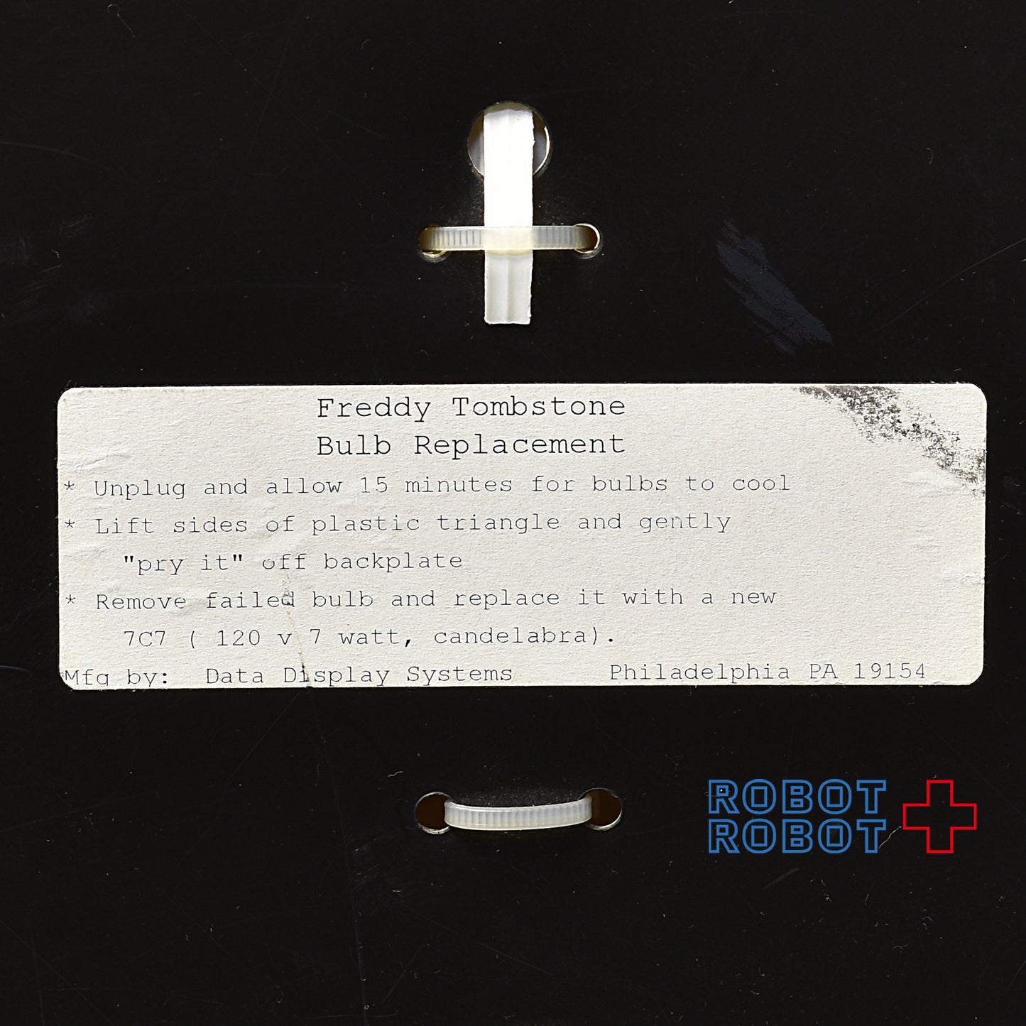 エルム街の悪夢 / フレディ・クルーガー ライトアップ墓石