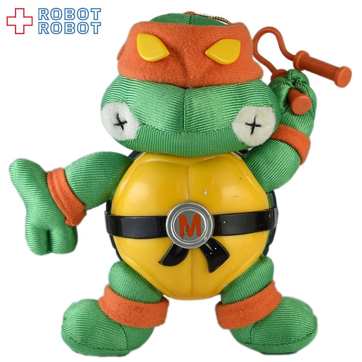 タカラ タートルズ TMNT ミケランジェロ ぬいぐるみ
