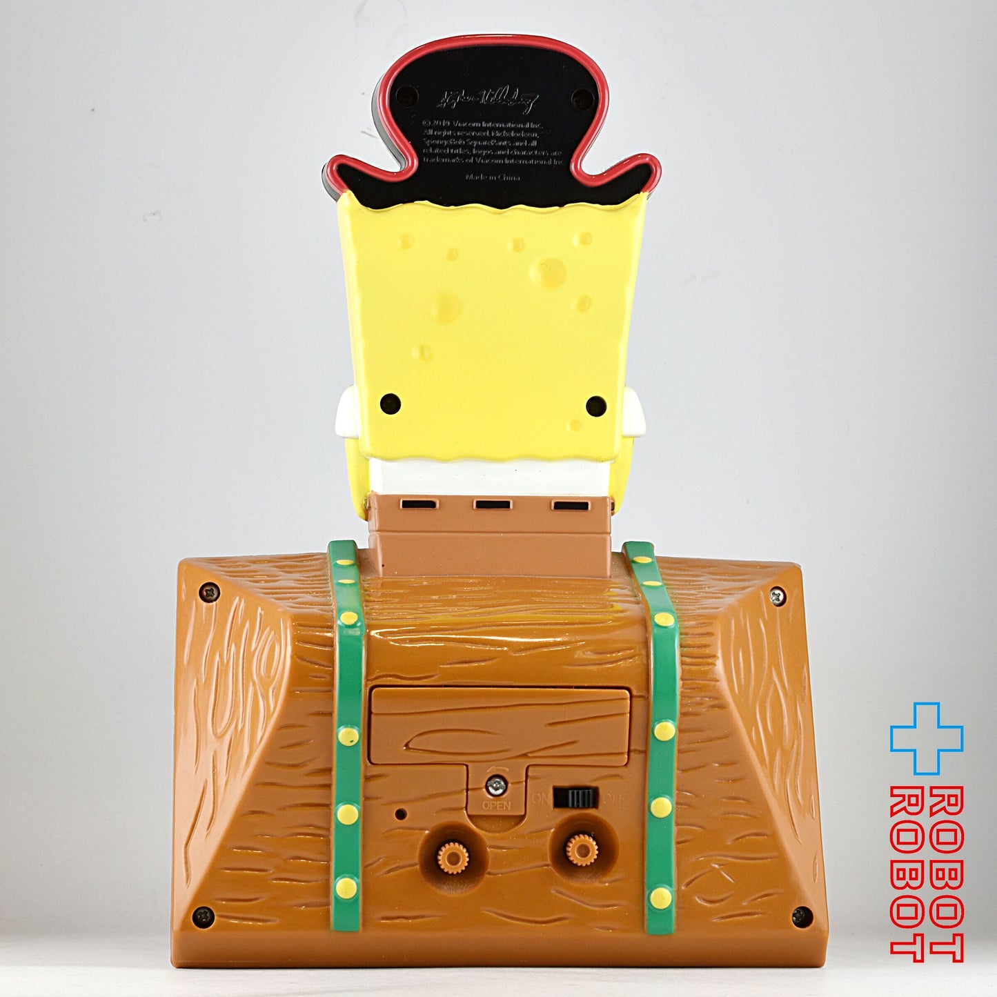 海賊スポンジ・ボブ 宝箱 アラーム付き貯金箱 ルース