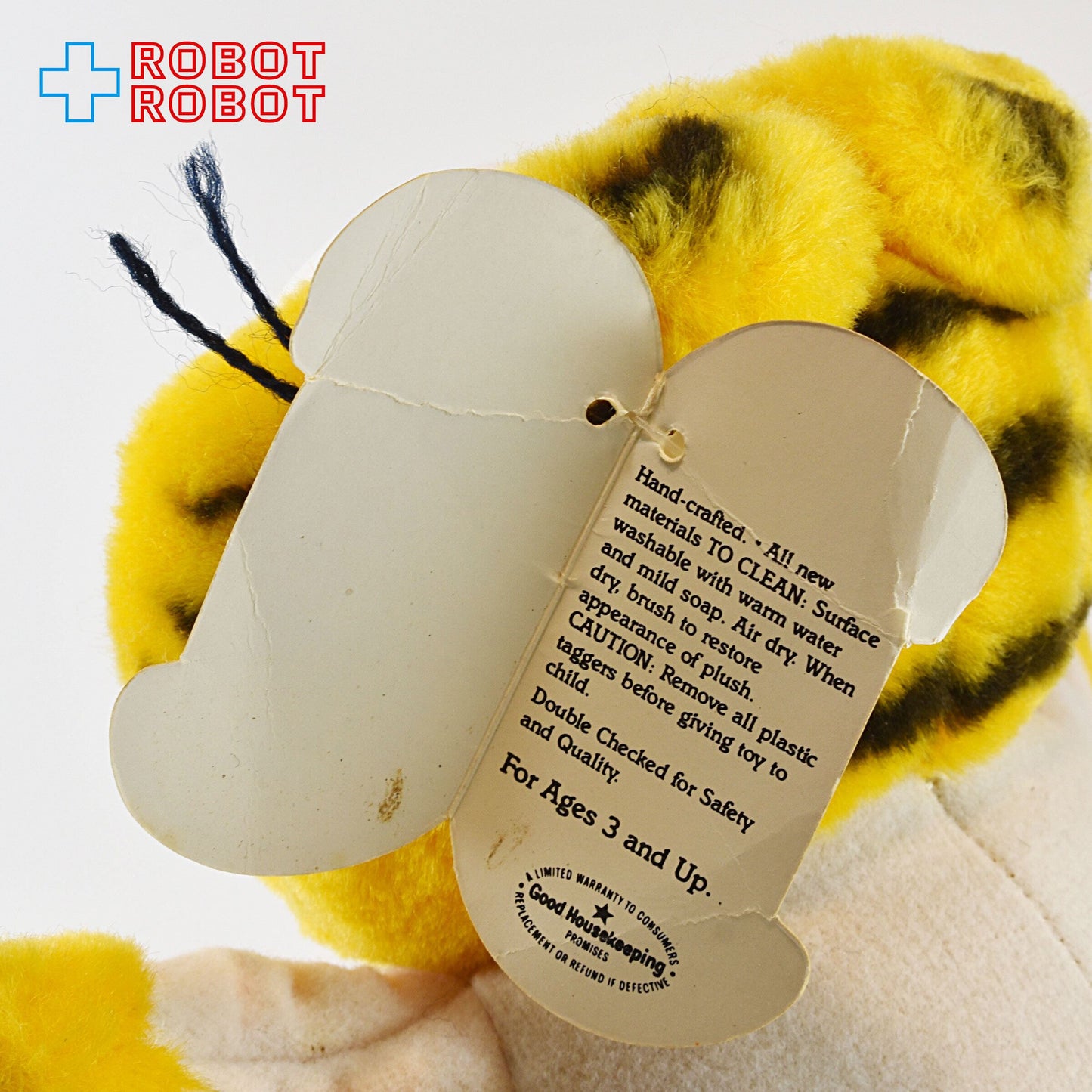 Dakin ガーフィールド ぬいぐるみ WHY ME? 紙タグ付き