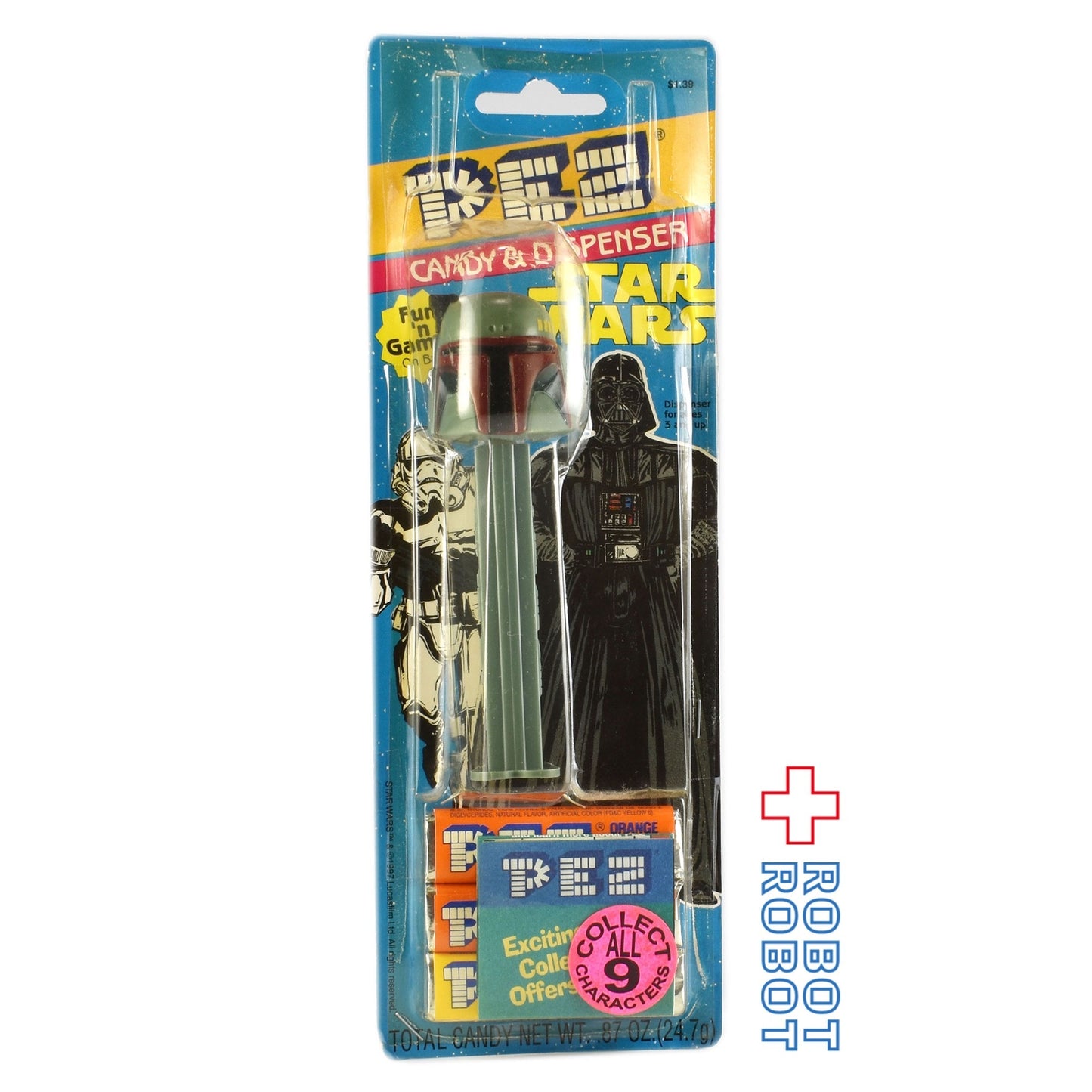 PEZ スター・ウォーズ ボバ・フェット 開封