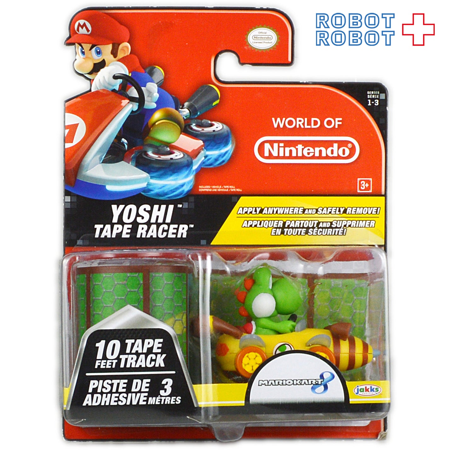 ワールドオブニンテンドー テープレーサー / ヨッシー 2.5インチアクションフィギュア