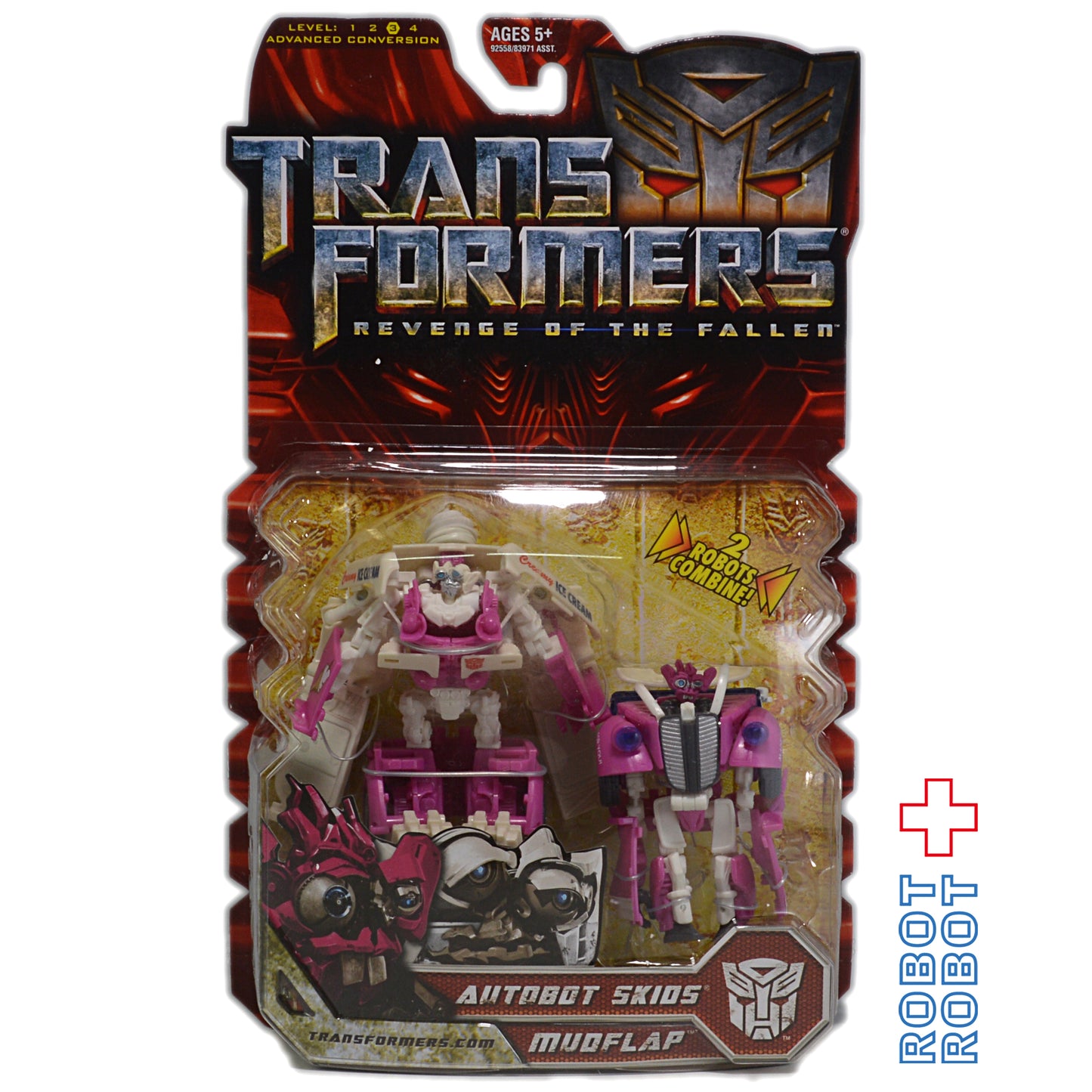 トランスフォーマー リベンジ スキッズ&マッドフラップ アイスクリームトラック