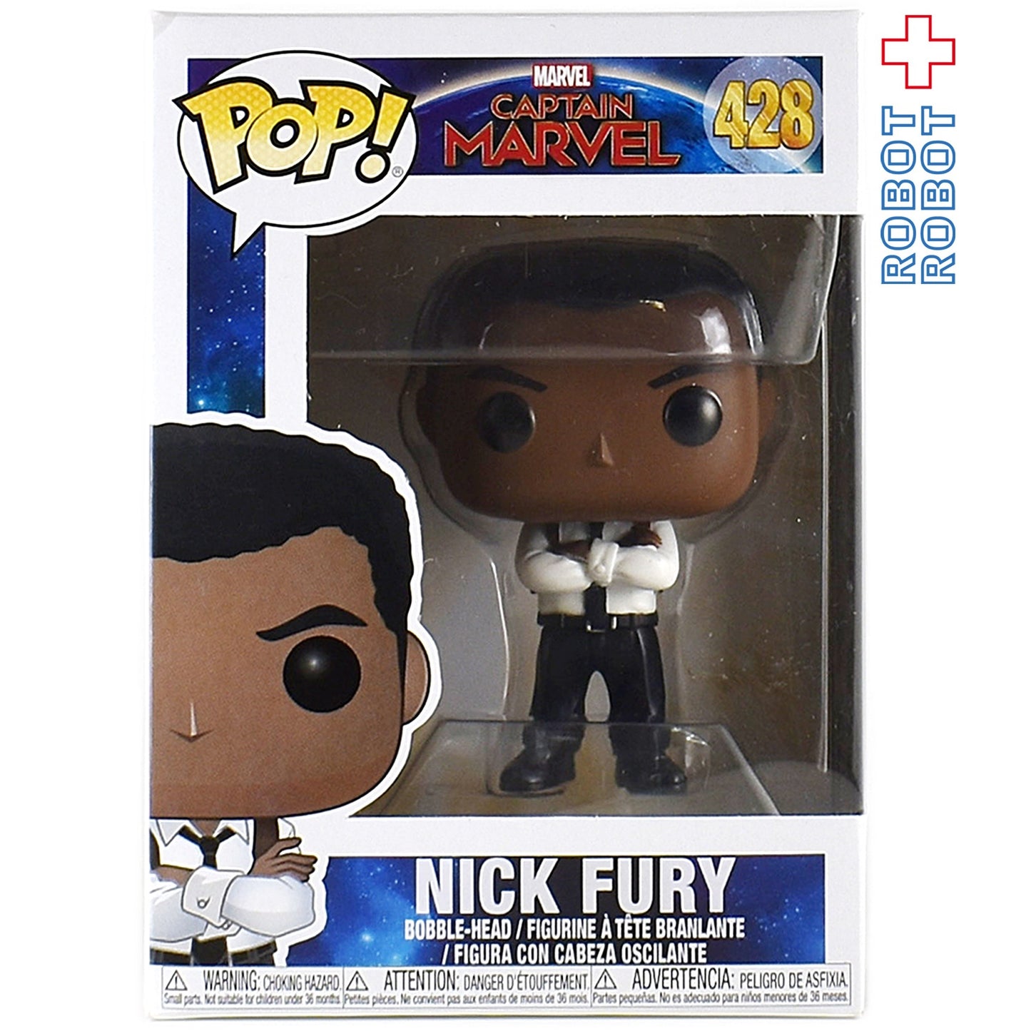 ファンコ POP 428 キャプテン・マーベル ニック・フューリー