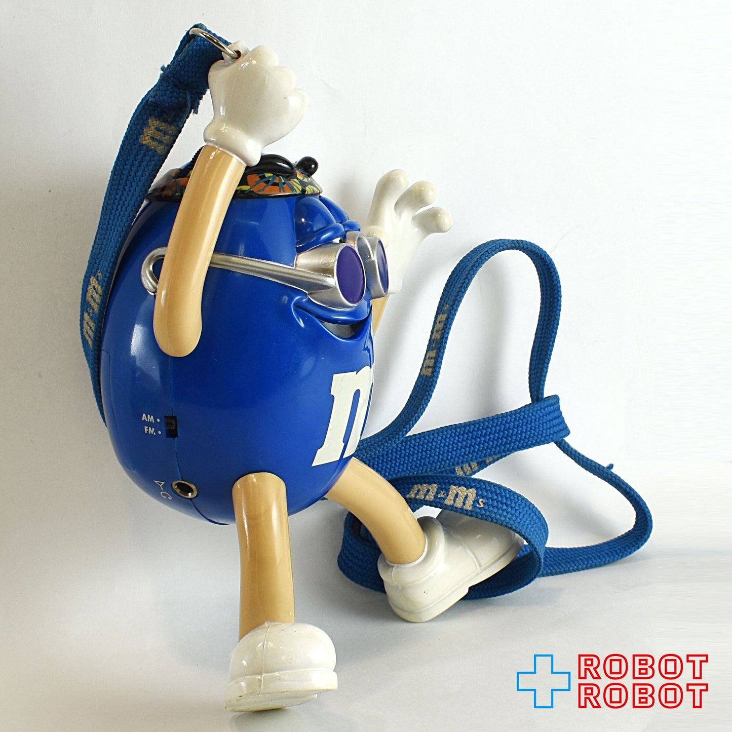 M&M's エムアンドエムズ グルービー・ブルー・ラジオ フィギュア