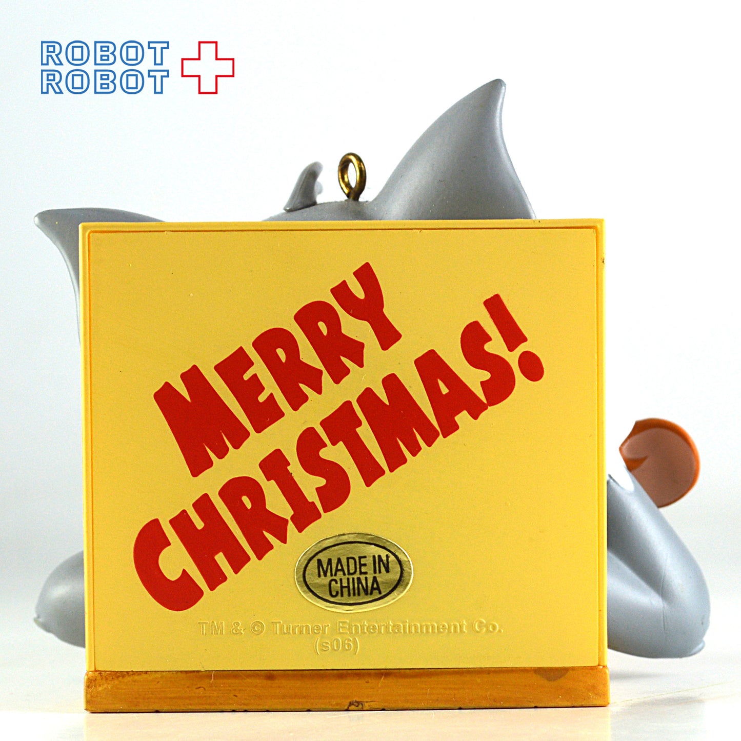 トム&ジェリー クリスマス・オーナメント ねずみ穴を抜けて 箱入 - ROBOTROBOT