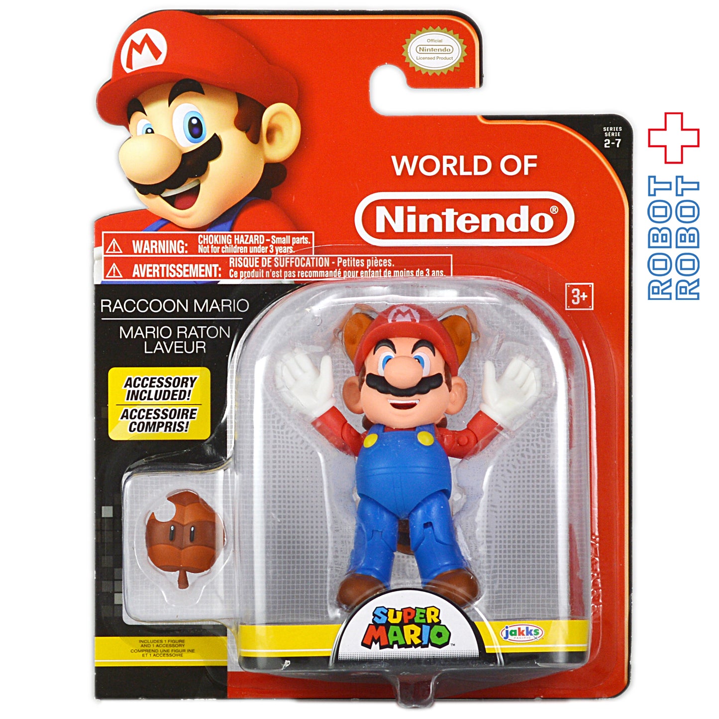 ワールドオブニンテンドー たぬきマリオ 4インチ アクションフィギュア.