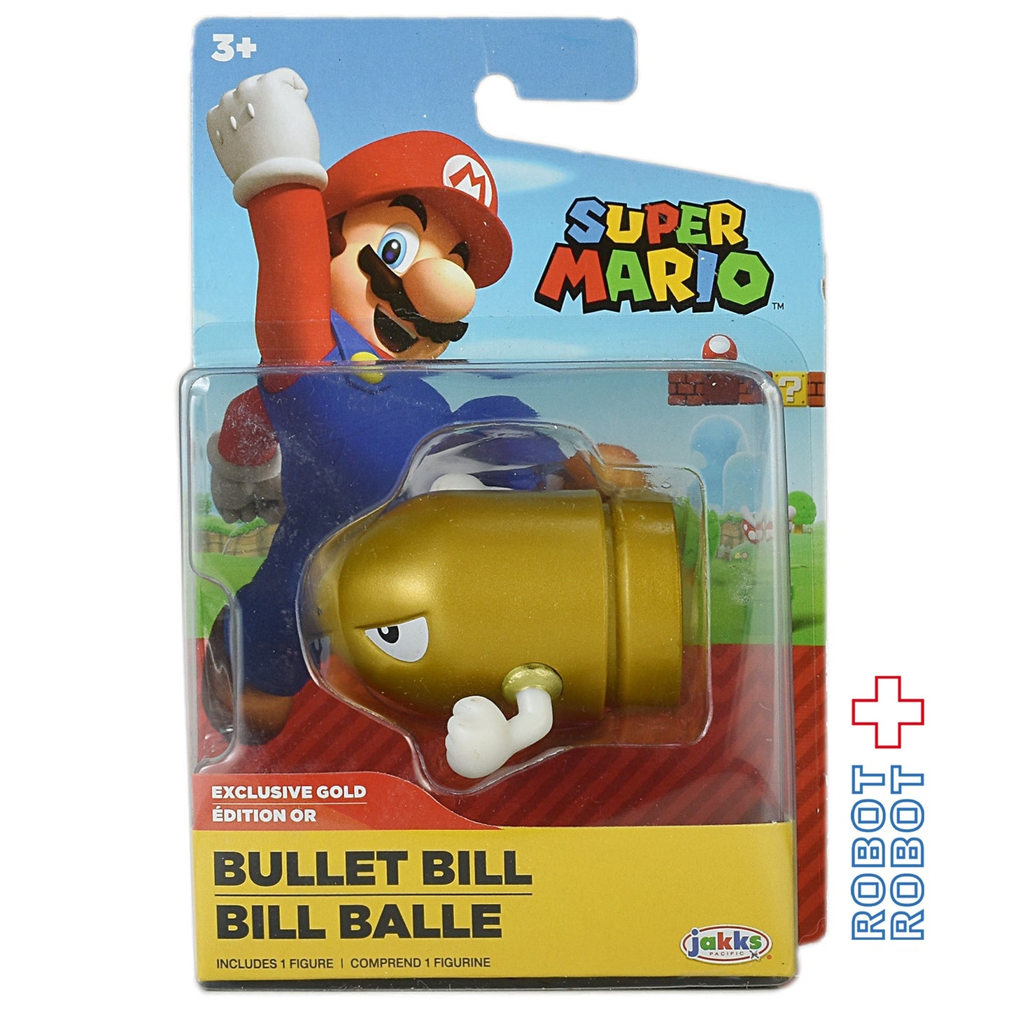 ワールドオブニンテンドー ウォルグリーン限定 ゴールド キラー 2.5インチアクションフィギュア