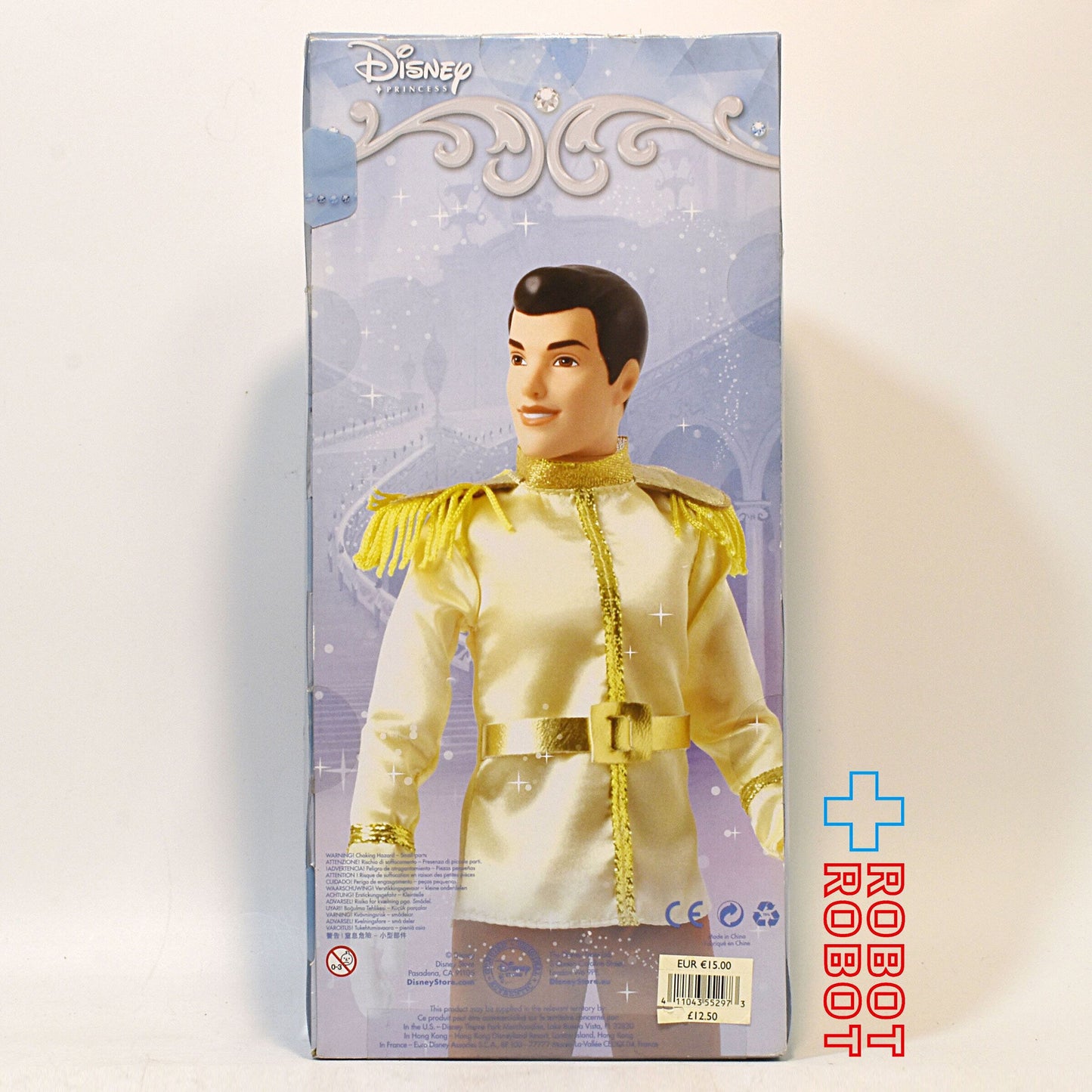 ディズニーストア シンデレラ チャーミング王子 ドール