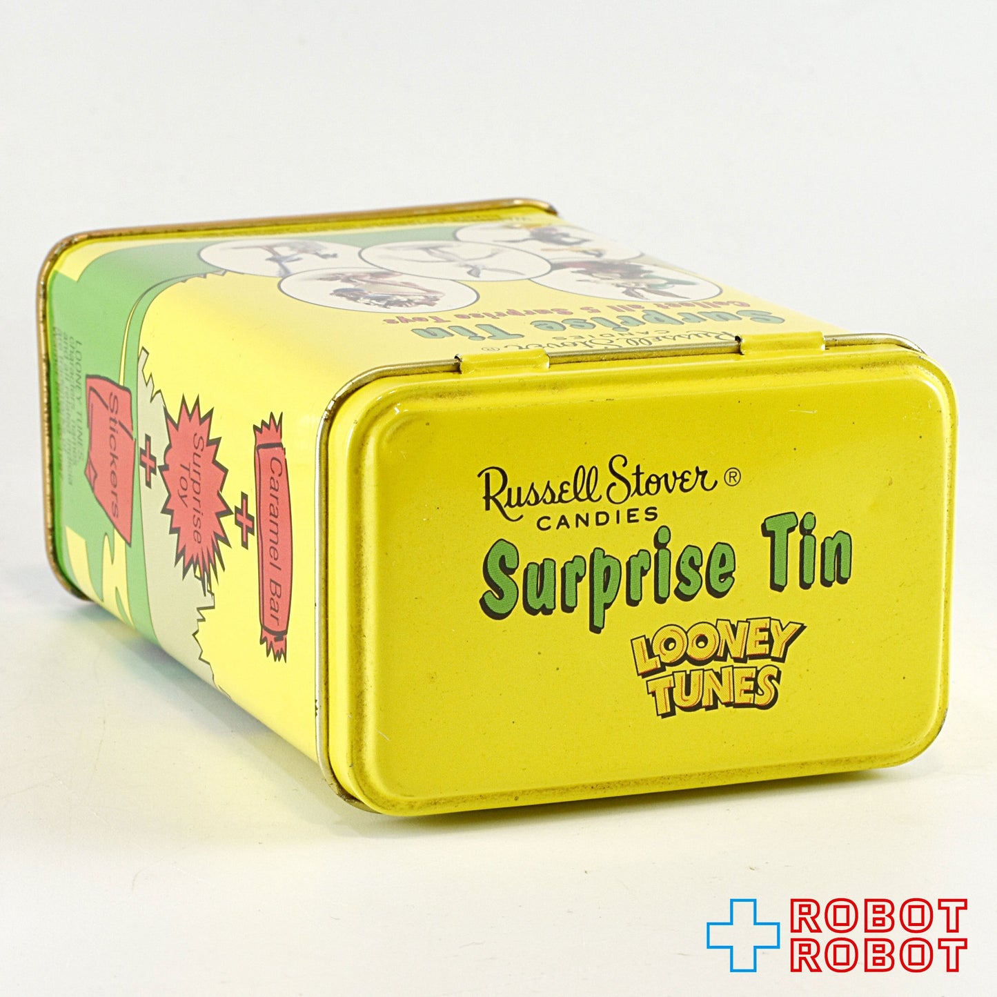 ルーニー・テューンズ ワイリー・コヨーテ&ロードランナー 空き缶 (ラッセルストバー社) 1995