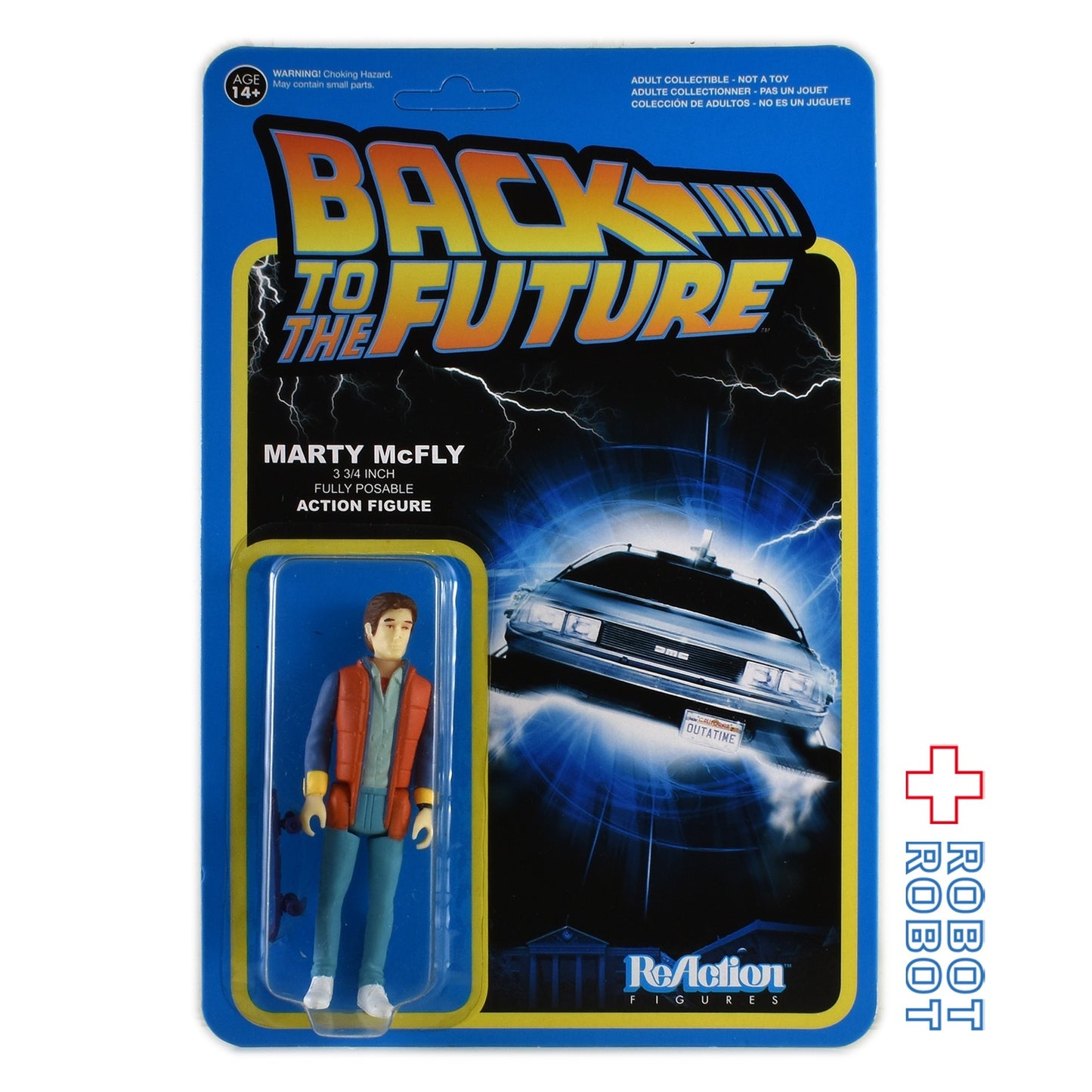 バックトゥザフューチャー マーティー リアクション フィギュア 国内版 ※難有り