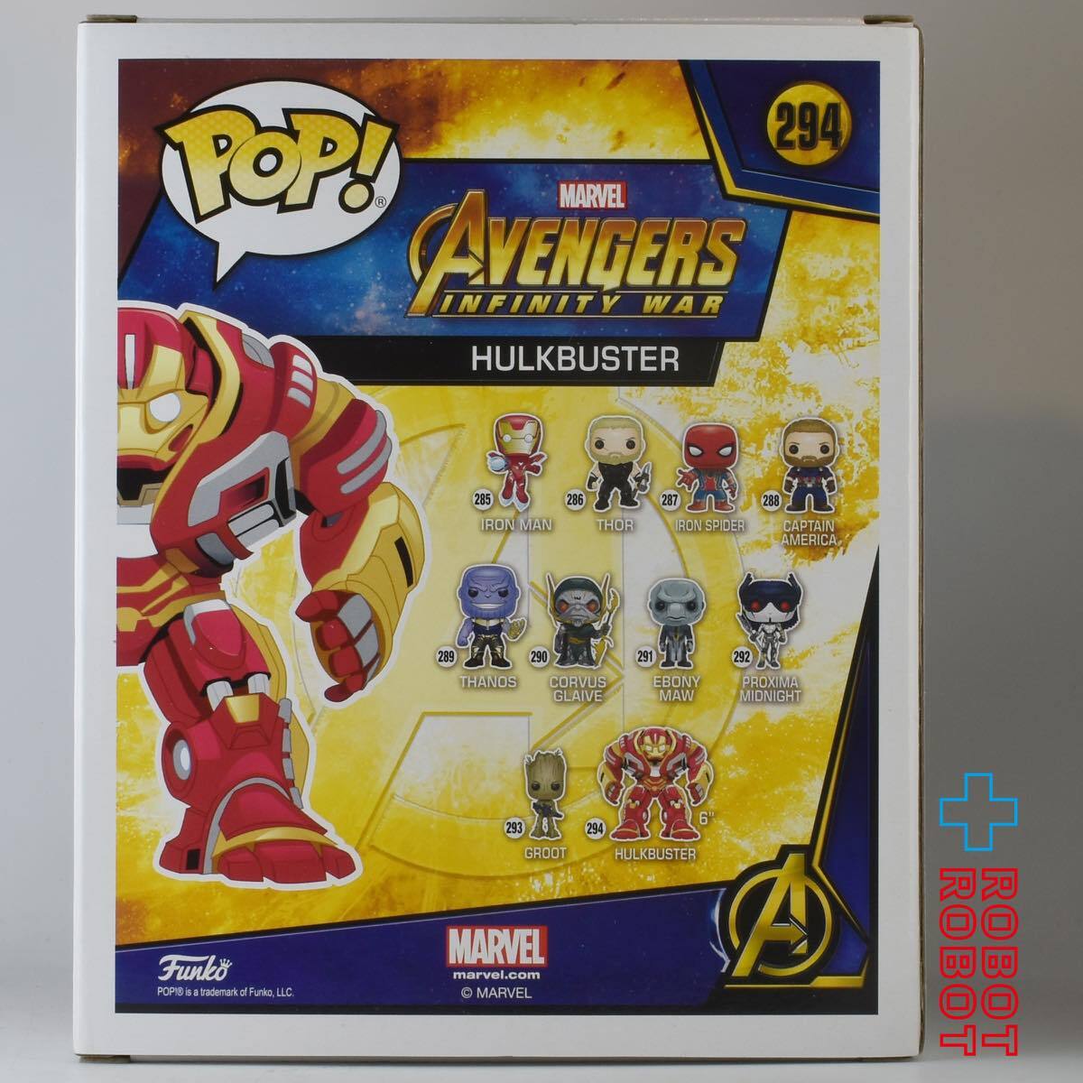 ファンコ POP! 294 マーベル ハルクバスター ビニールフィギュア 国内版