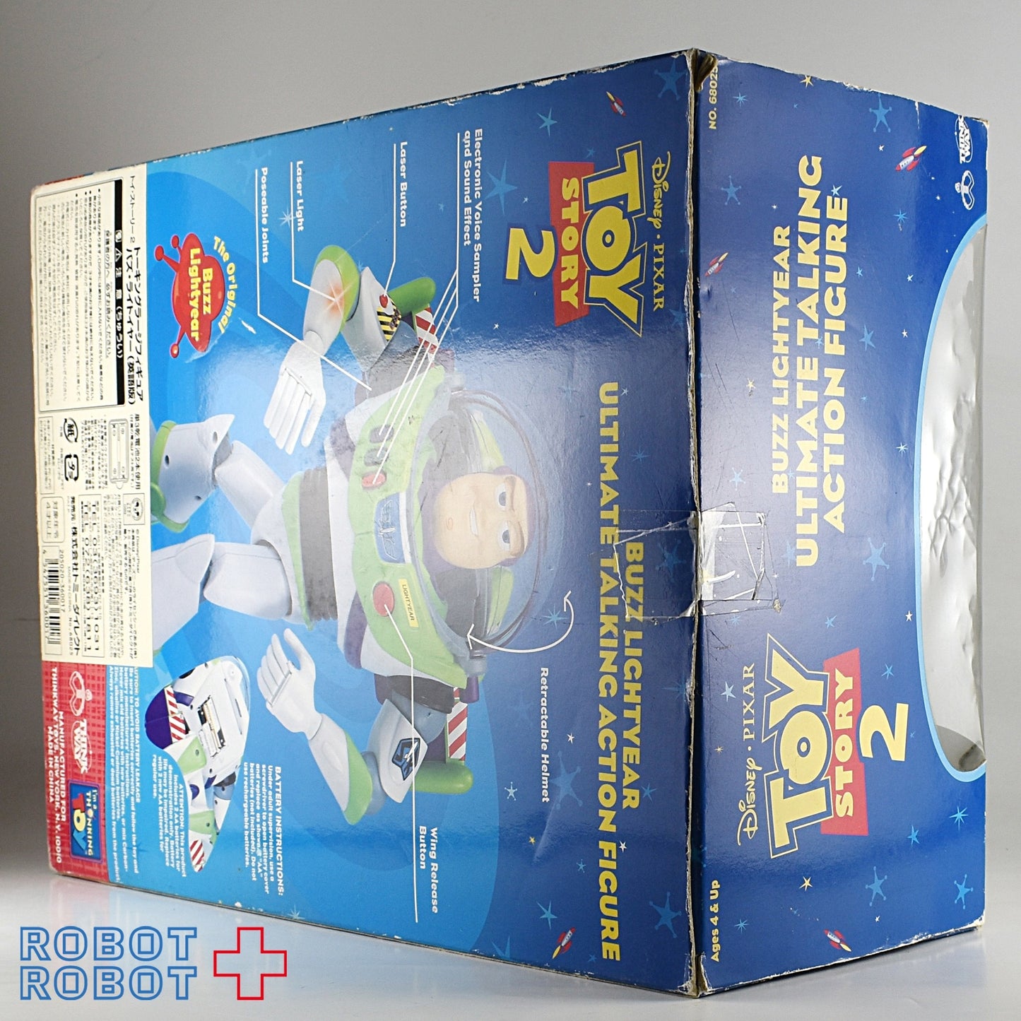 シンクウェイ社トイストーリー2 バズライトイヤー・トーキングアクションフィギュア TOMY版