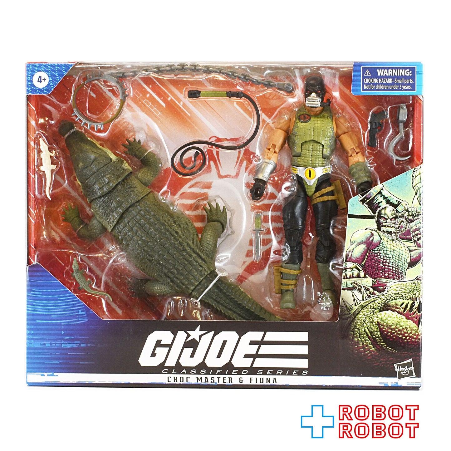 ハズブロ G.I.ジョー クラシファイドシリーズ クロックマスター&フィオナ 6インチ アクションフィギュア