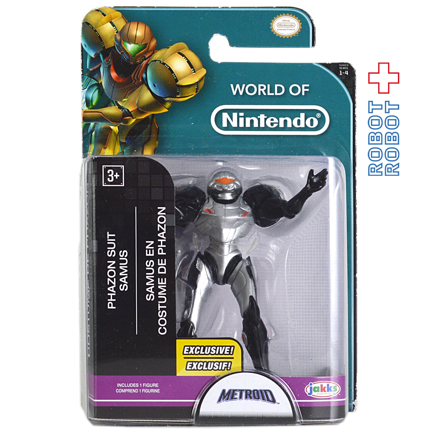 ワールドオブニンテンドー 限定 フェイゾンスーツ・サムス 2.5インチ アクションフィギュア