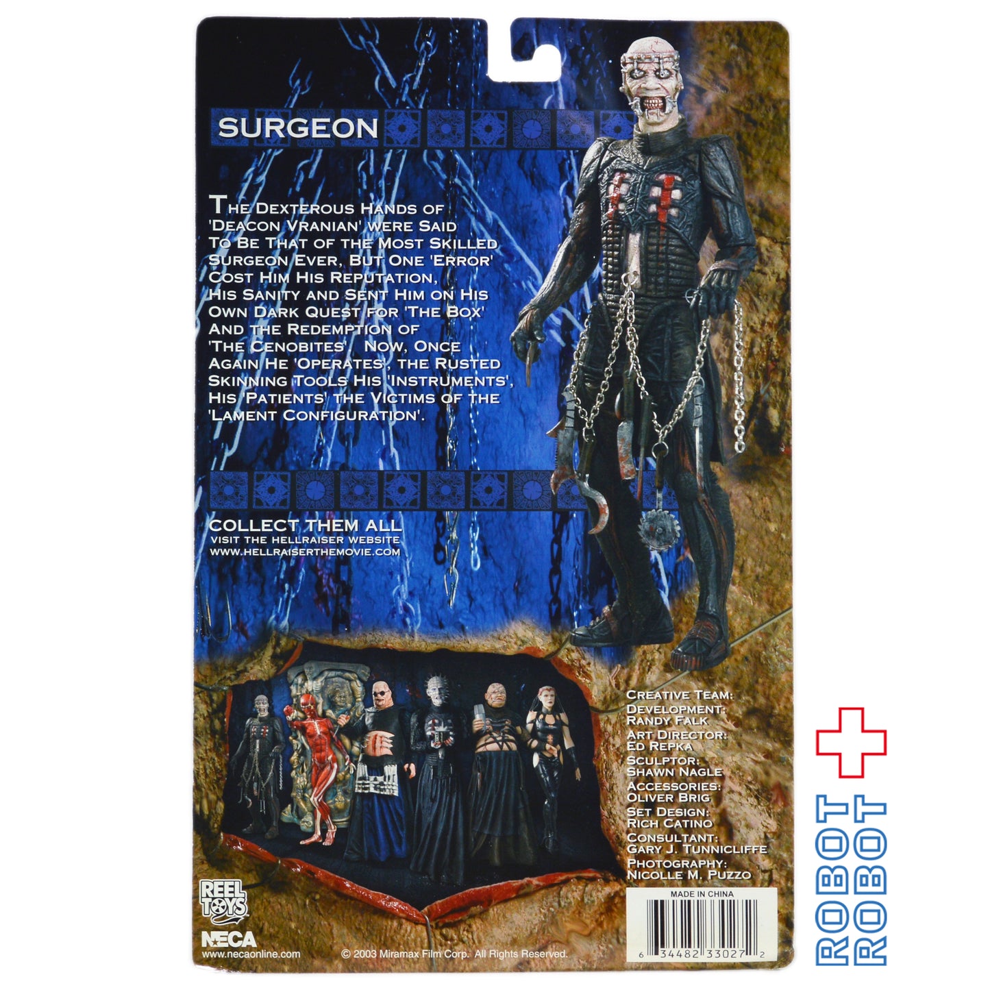 ネカ ヘルレイザー シリーズ 2 サージョン アクションフィギュア 未開封