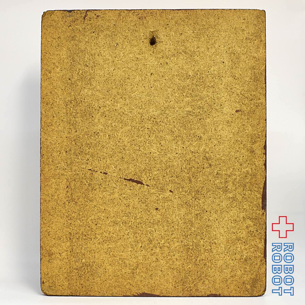 ビッグアイズ プリント絵 レンガ塀の前の猫