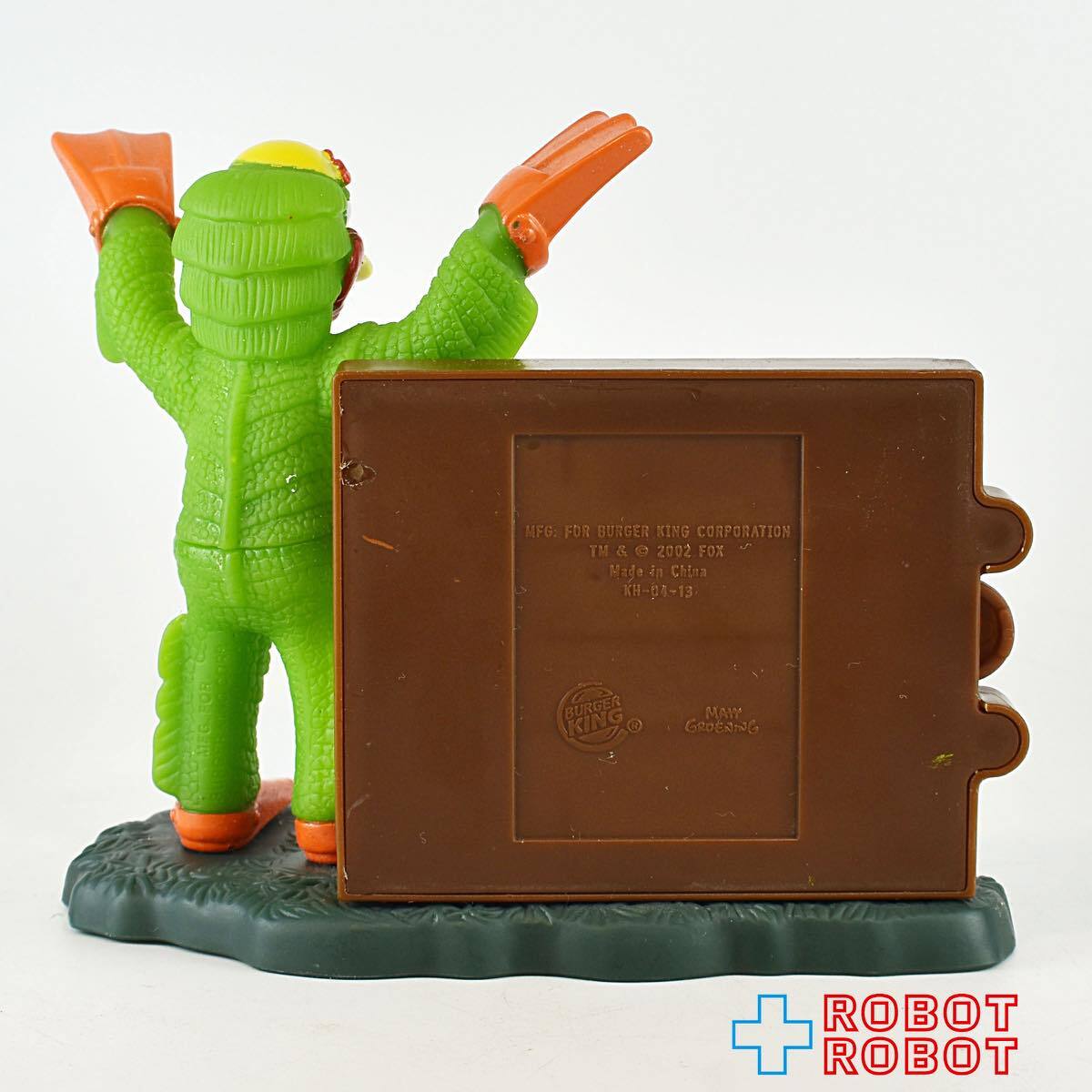 バーガーキング シンプソンズ クリーピークラシックス グラウンド・キーパー・ウィリー レーク スプリングフィールド ミールトイ 2002