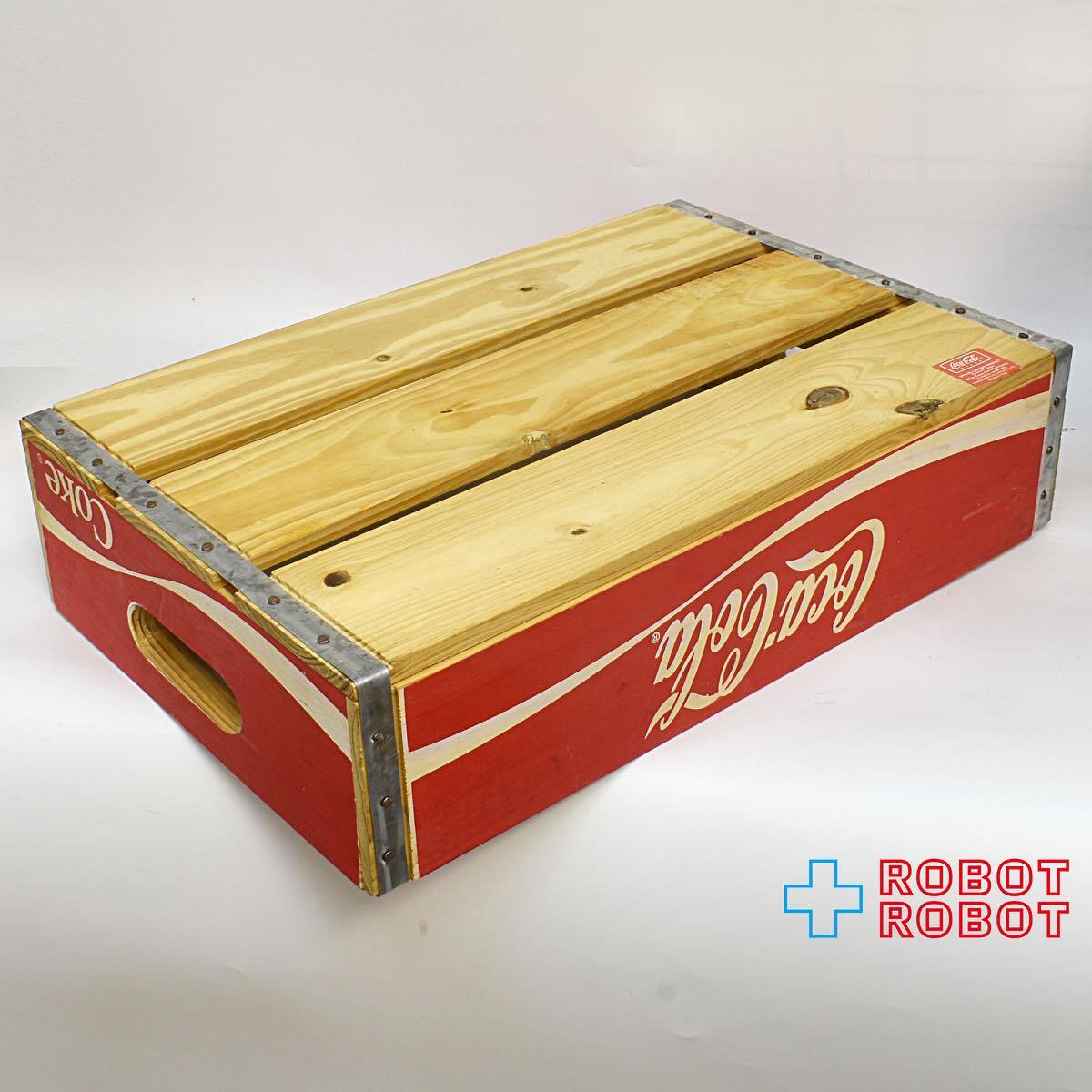 コカコーラ オフィシャル ウッドクレートボックス