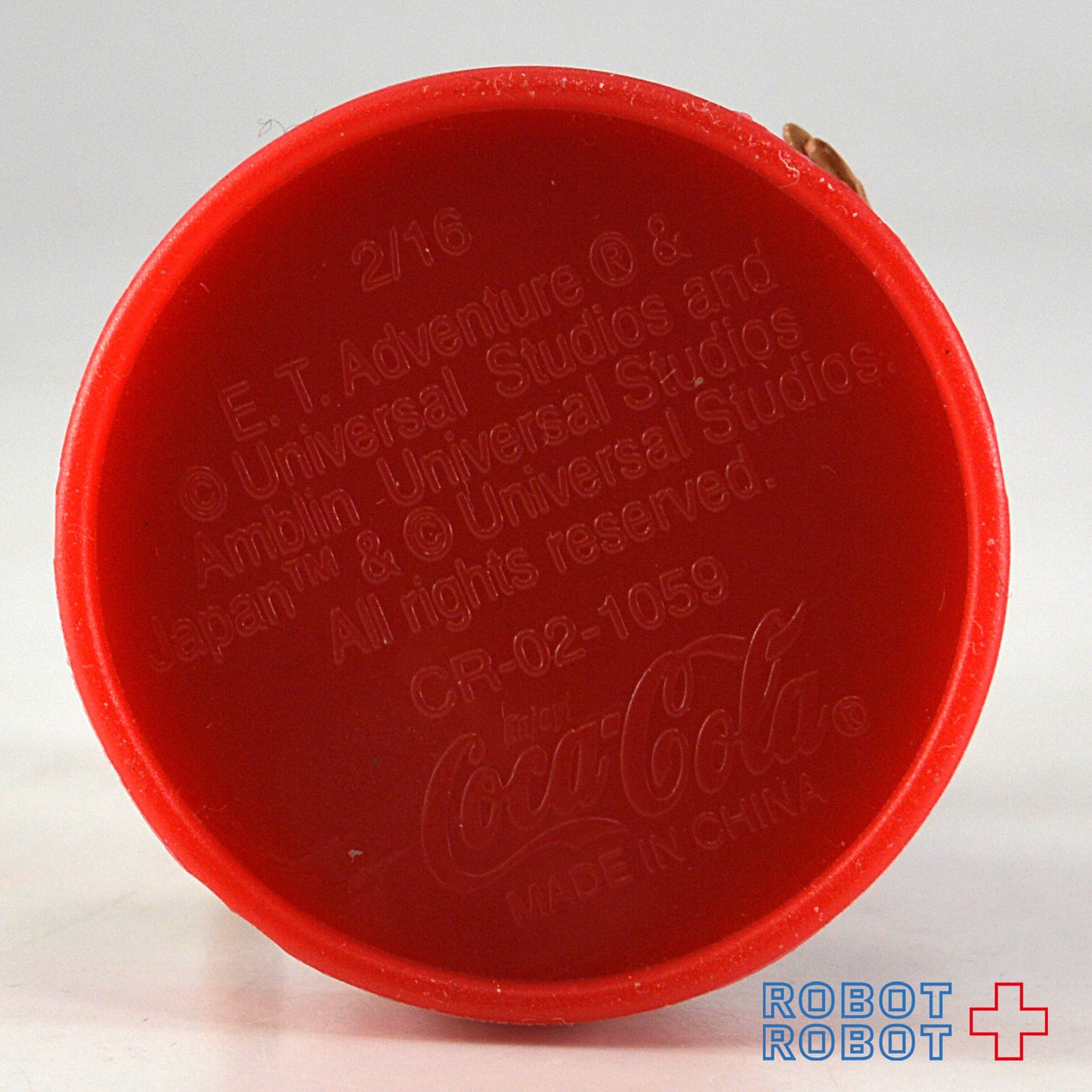 コカコーラ USJ E.T.アドベンチャー ボトルキャップ・フィギュア 大と小