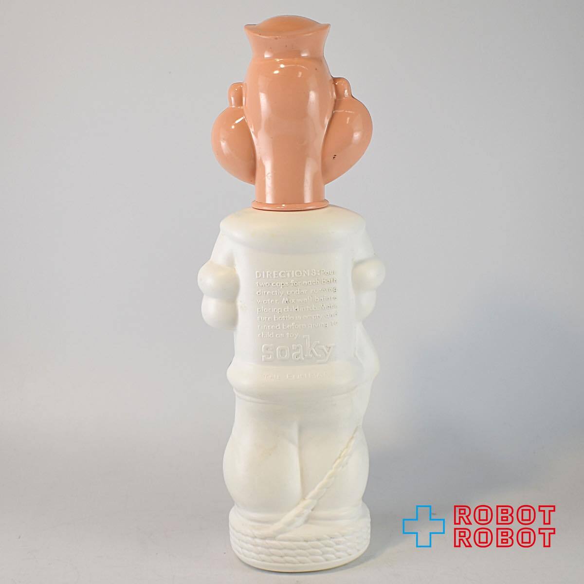 コルゲート ポパイ ソーキー シャンプー バブルバスボトル フィギュア ※難あり