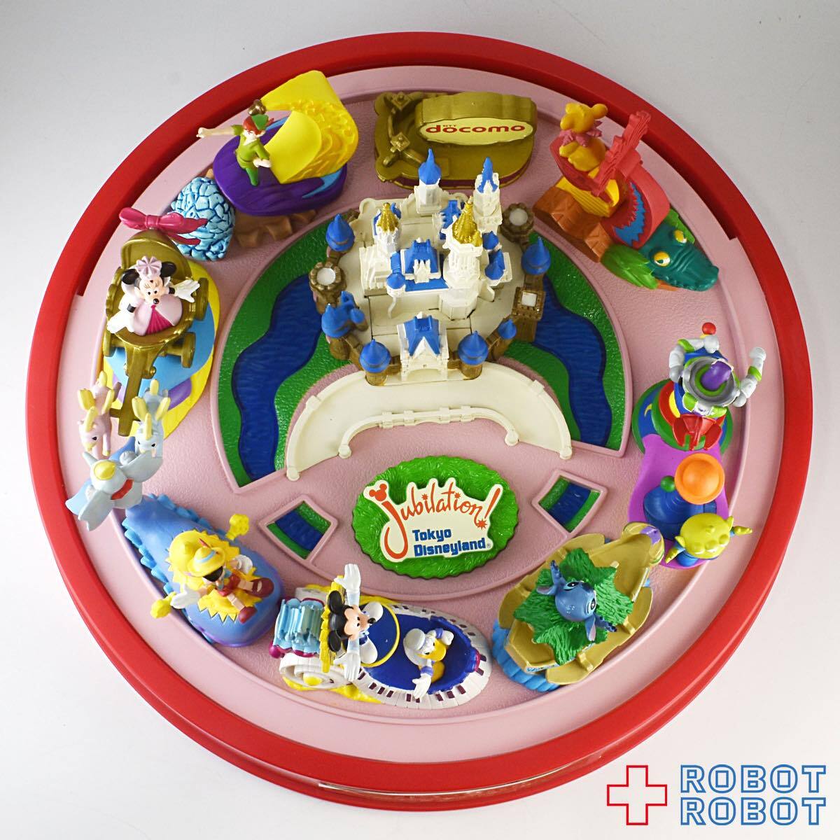 ドコモ オリジナル 東京ディズニーリゾート ジュビレーション! ジオラマフィギュア 開封