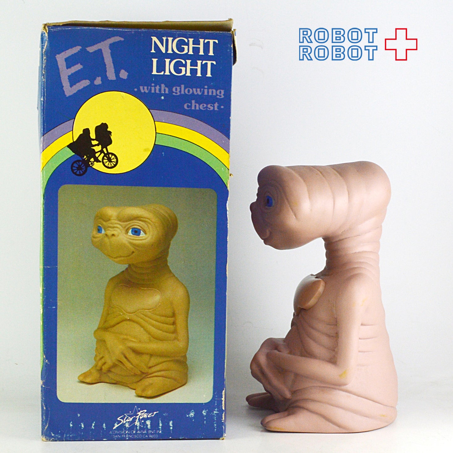 E.T. ナイトライト ソフビ・フィギュア 箱入