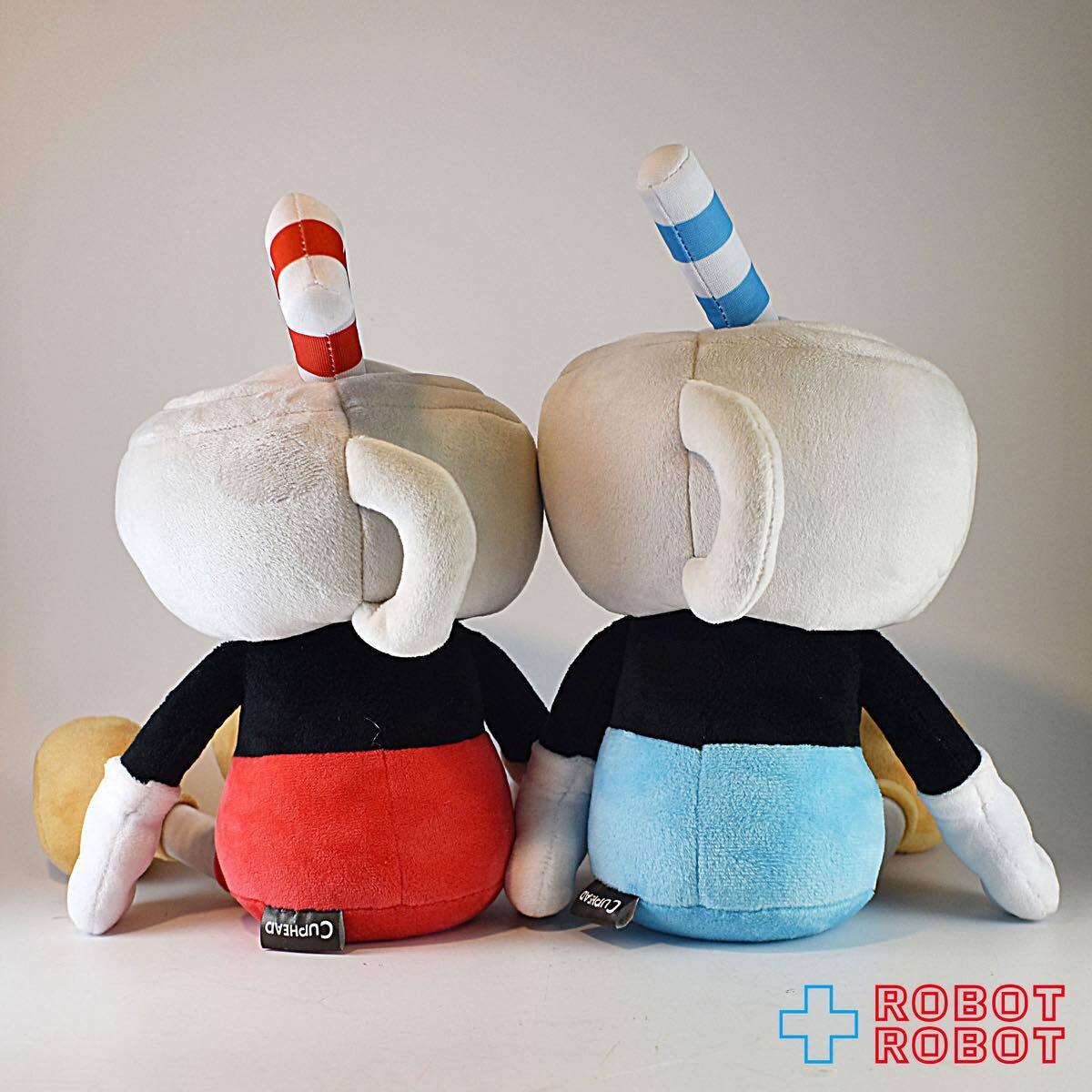 エンスカイ CUPHEAD おすわり ぬいぐるみ カップヘッド マグマン セット