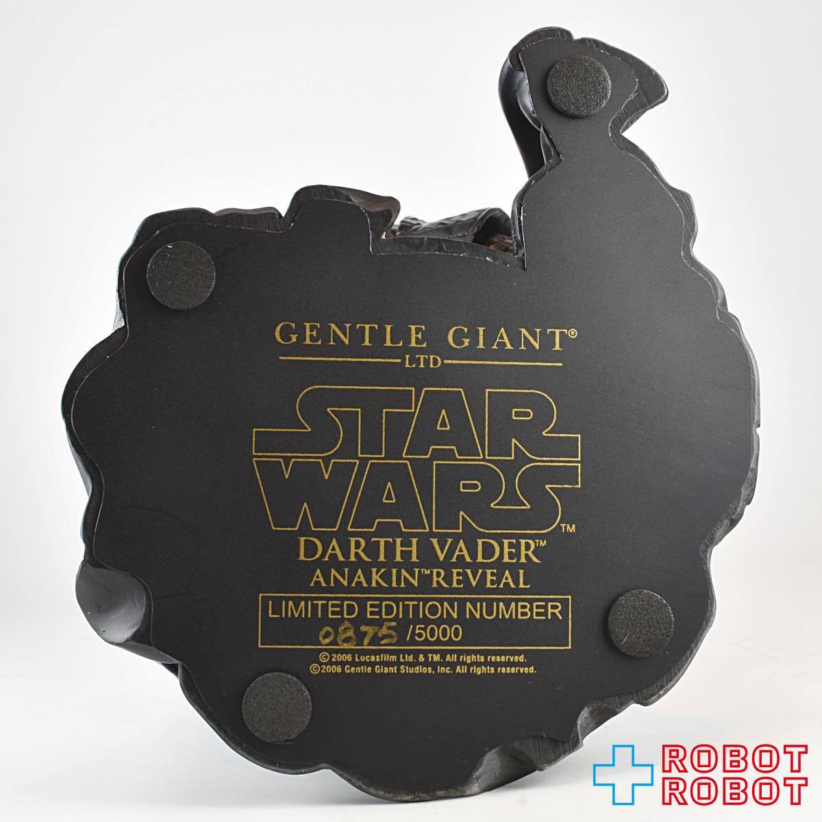 ジェントル・ジャイアント スター・ウォーズ ダースベイダー アナキン コレクティブル バスト