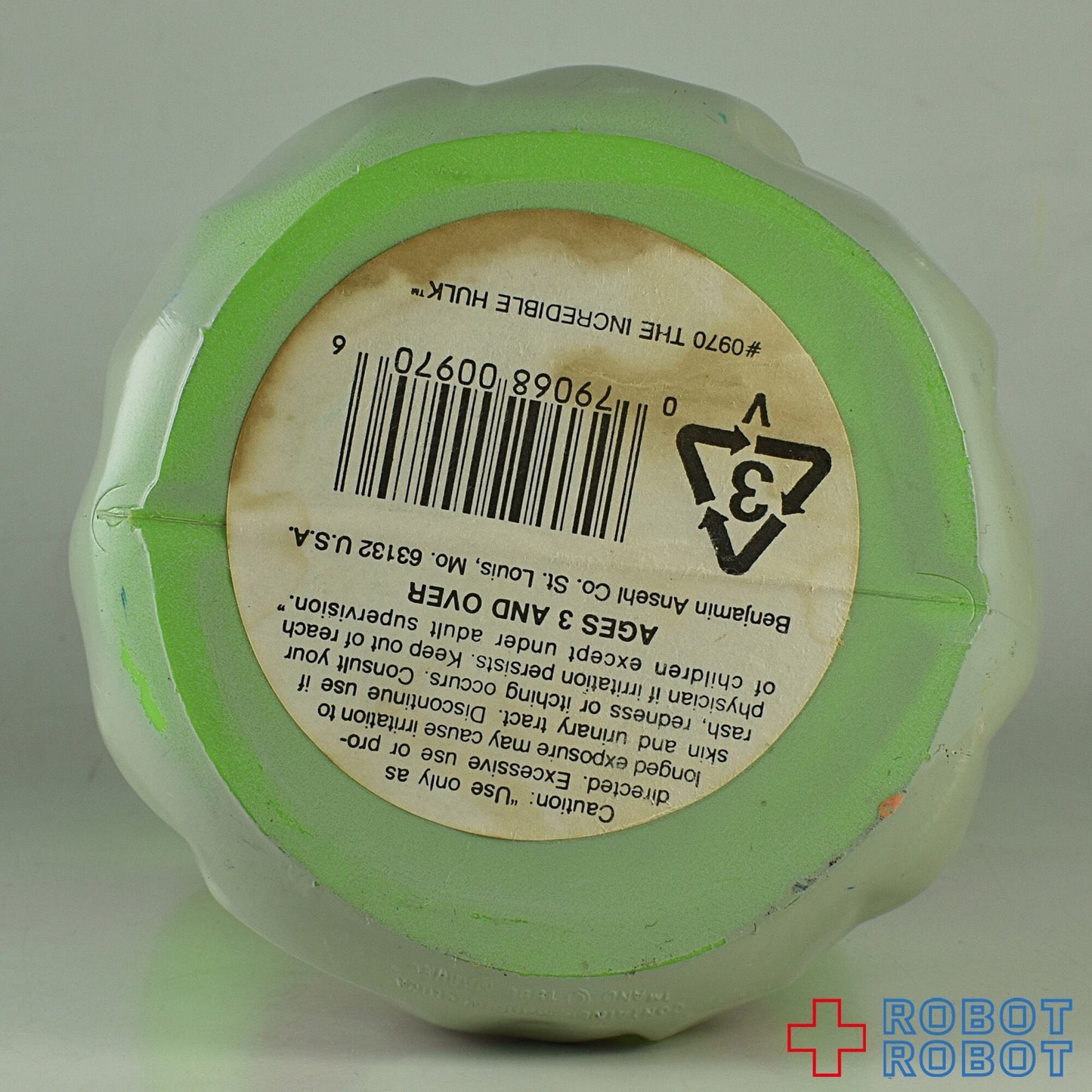 マーベル インクレディブル・ハルク ソーキー バブルバスボトル シャンプーボトル フィギュア