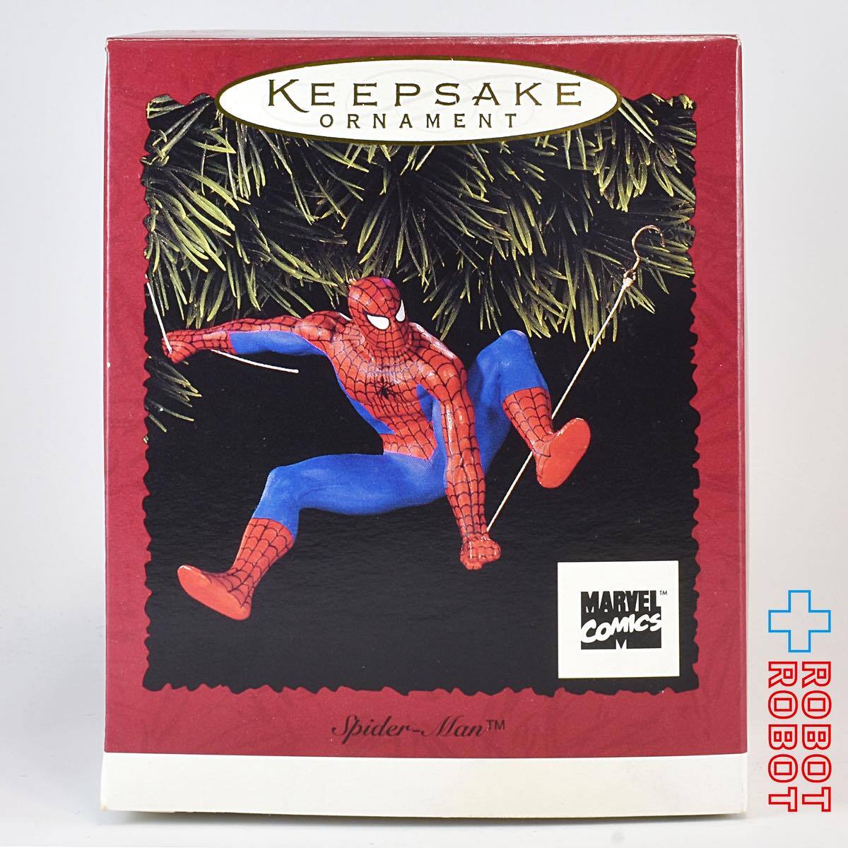 ホールマーク スパイダーマン クリスマスオーナメント 1996 箱入