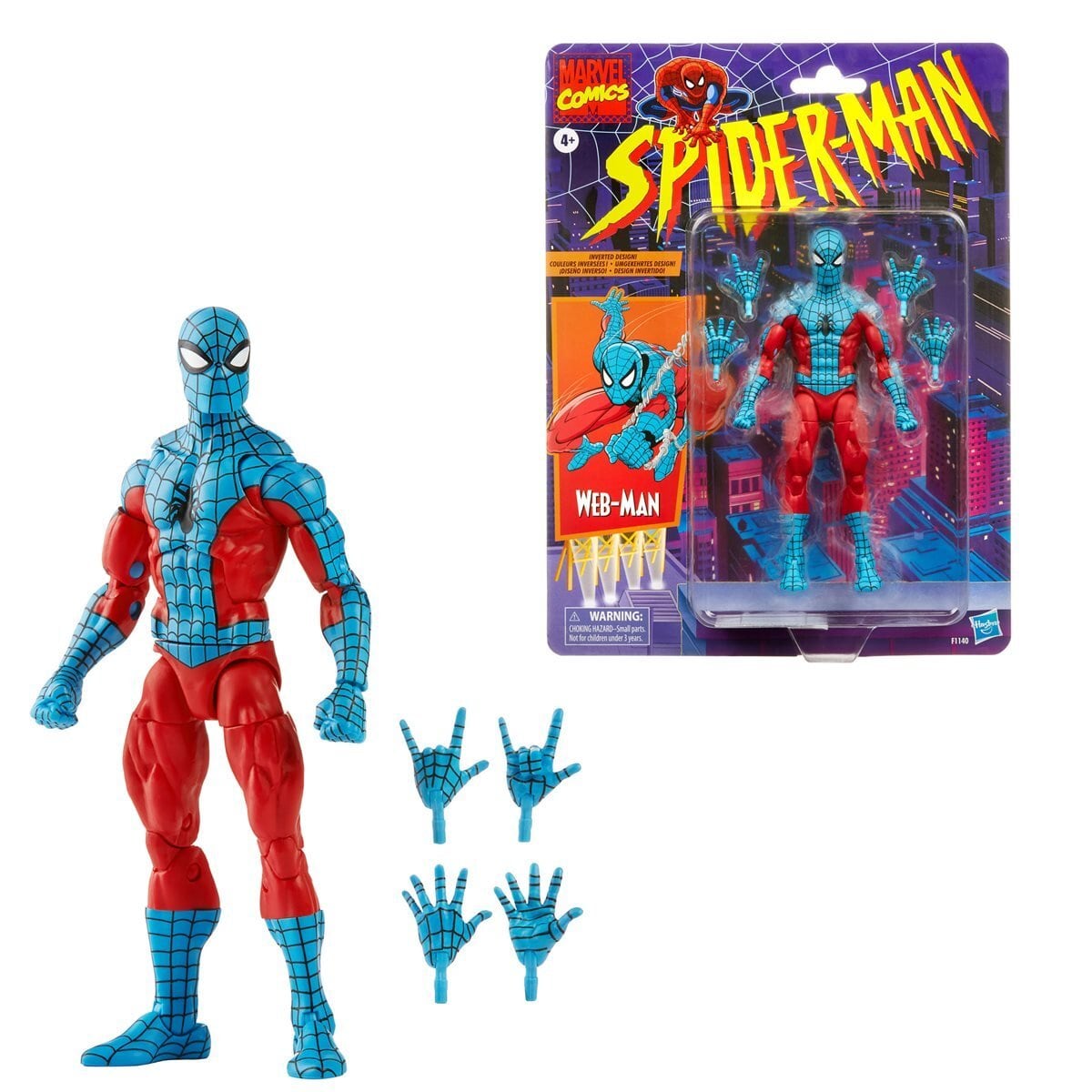 マーベルレジェンド レトロコレクション スパイダーマン ウェブマン