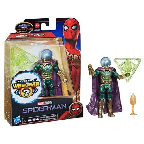 ハズブロ スパイダーマン ミステリー・ウェブギア ミステリオ アクションフィギュア