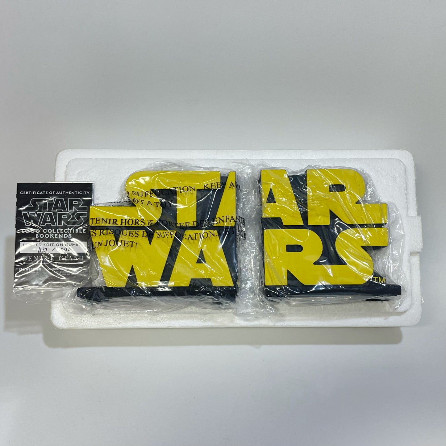 スター・ウォーズ ロゴ ブックエンド