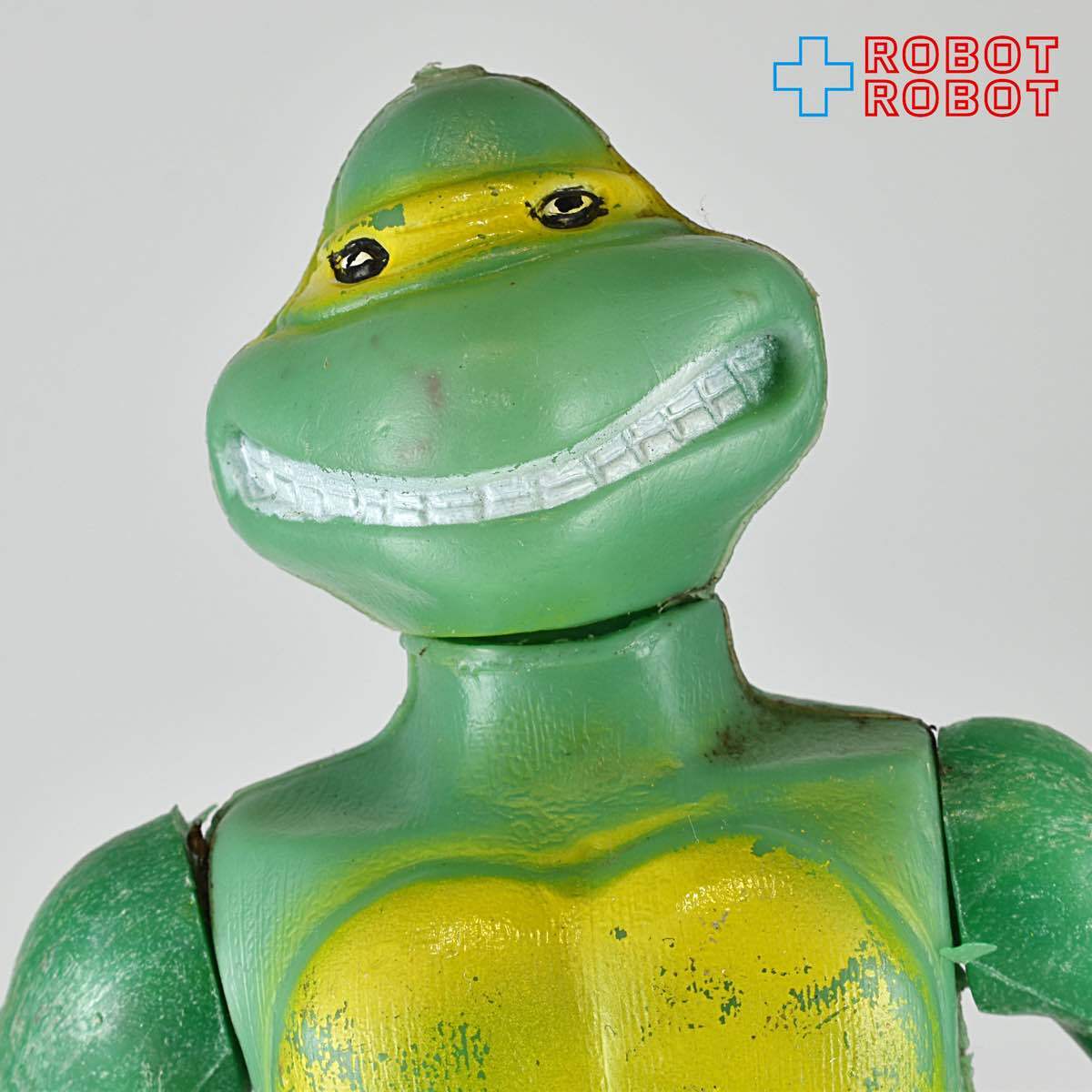 メキシコ製 タートルズ TMNT マイク ポリ製アクションフィギュア