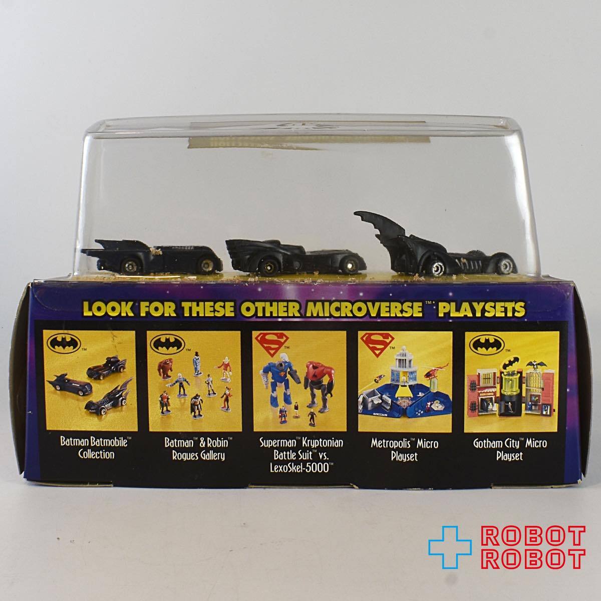 ケナー マイクロバース バットマン バットモービルコレクション
